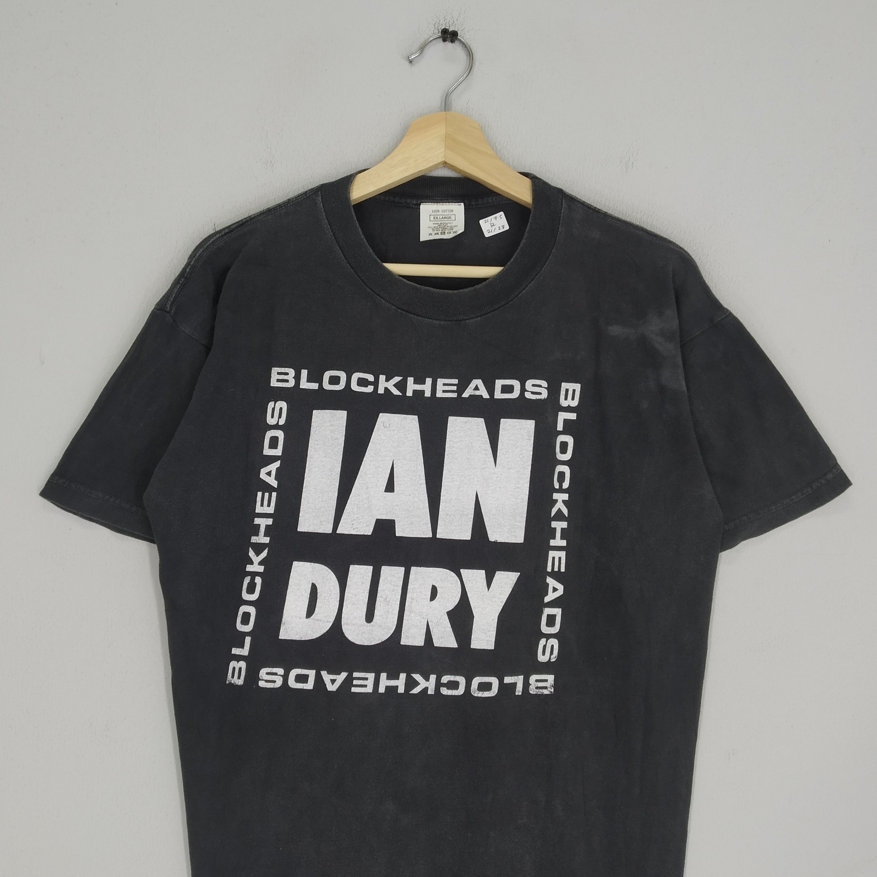 Vintage 90s Ian Dury & The Blockheads English Punk Rock Band