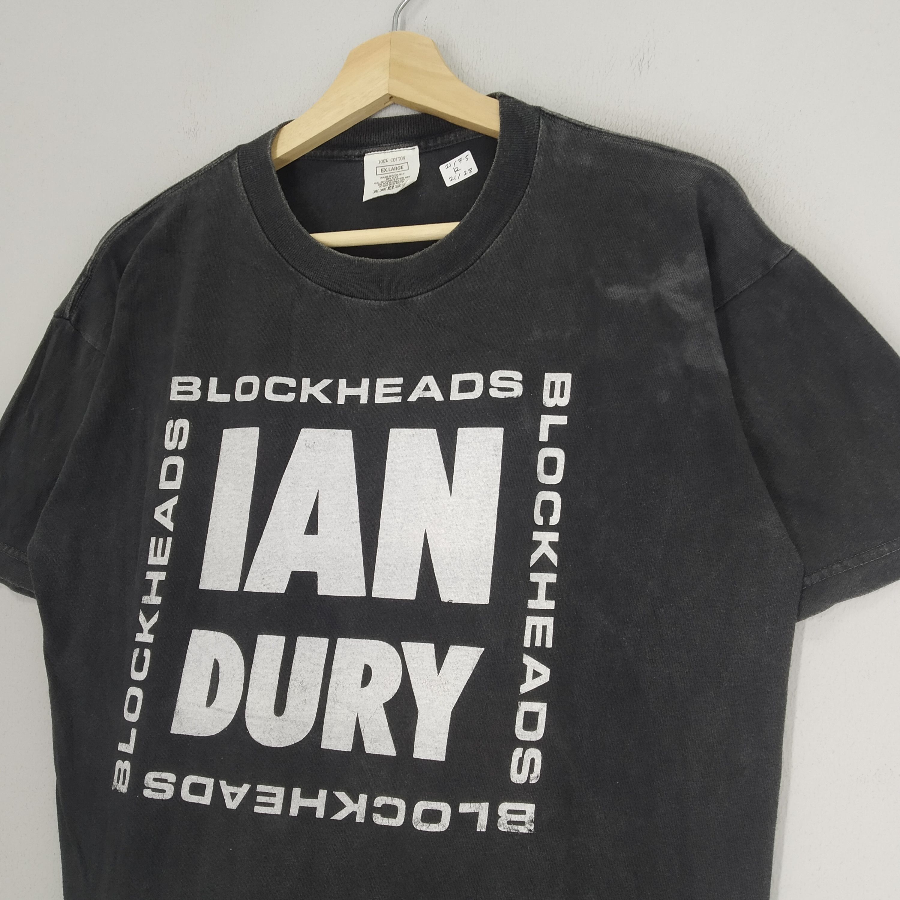 Vintage 90s Ian Dury & The Blockheads English Punk Rock Band