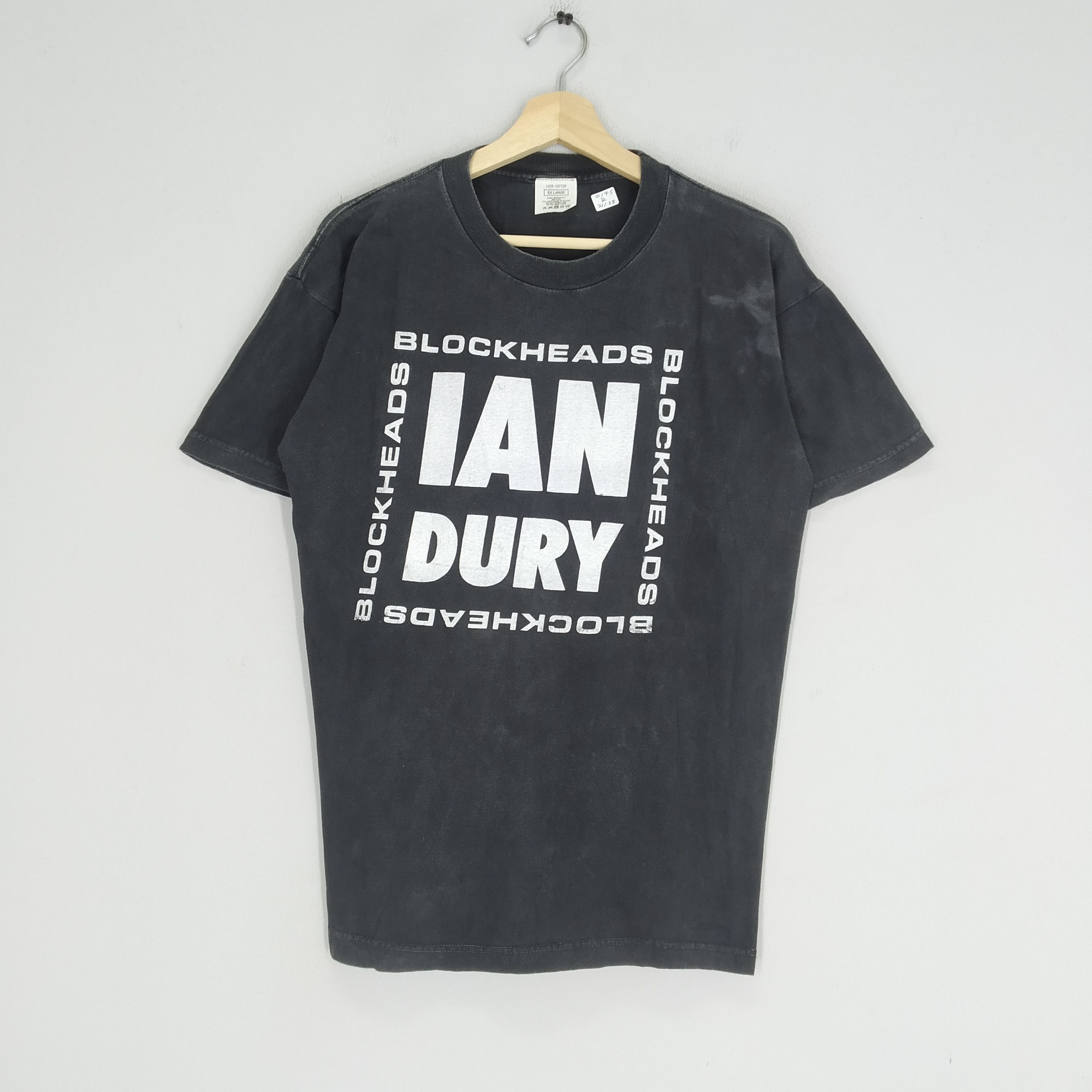 Vintage 90s Ian Dury & The Blockheads English Punk Rock Band