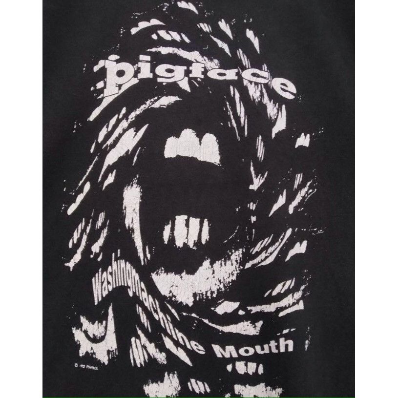 Band Tees Vintage 90s Band Pigface Washing machine Album Band Size US L / EU 52-54 / 3 - 3 Thumbnail