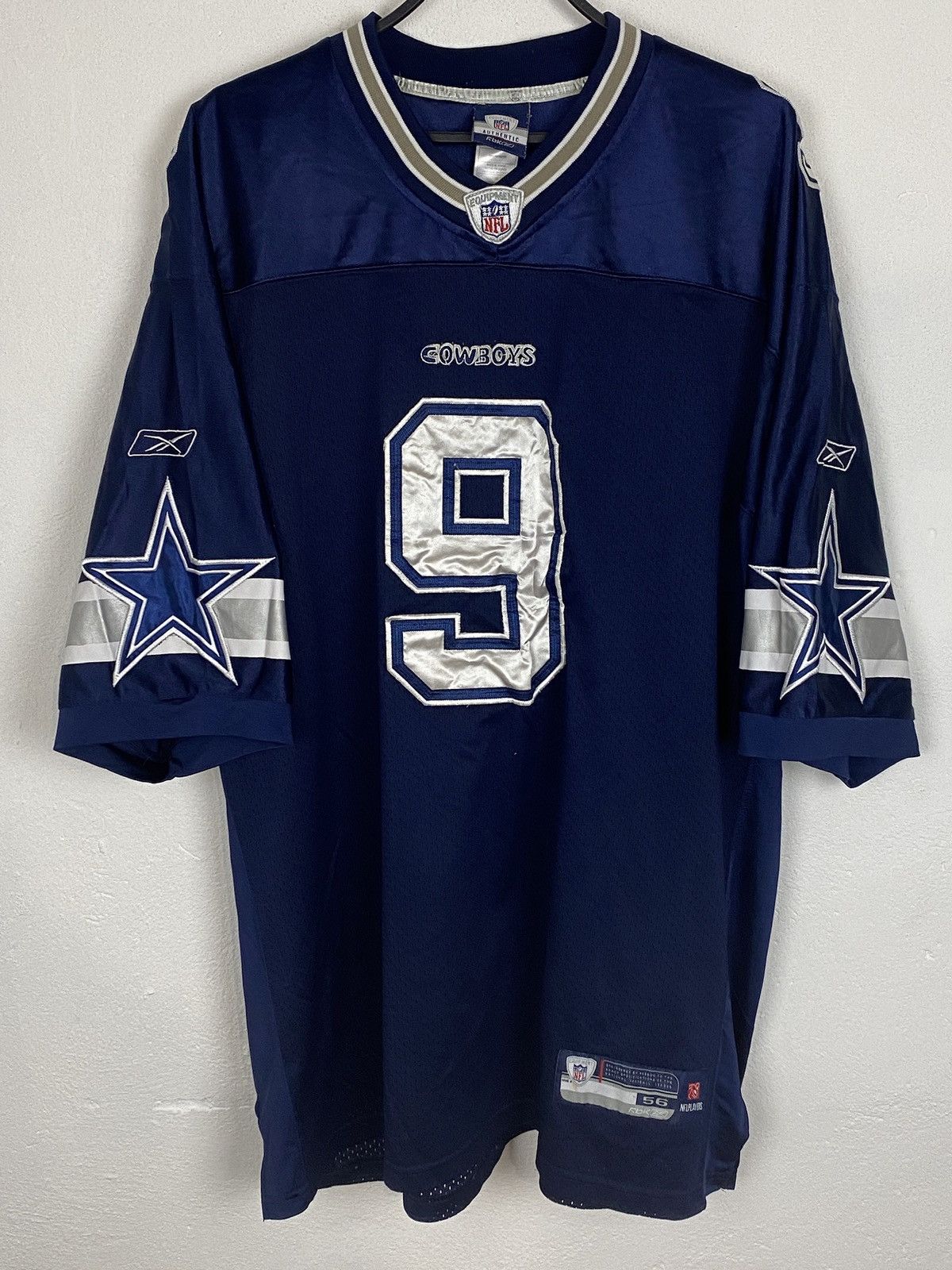 Reebok, Shirts, Reebok Authentic Dallas Cowboys Tony Romo Away Jersey  Size 56 Mens