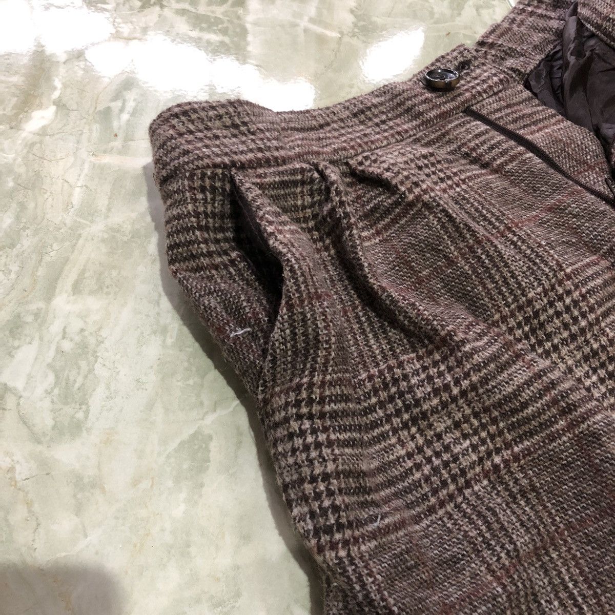 Japanese Brand Vintage Japanese Brand Wool Short Pants Size US 30 / EU 46 - 4 Thumbnail