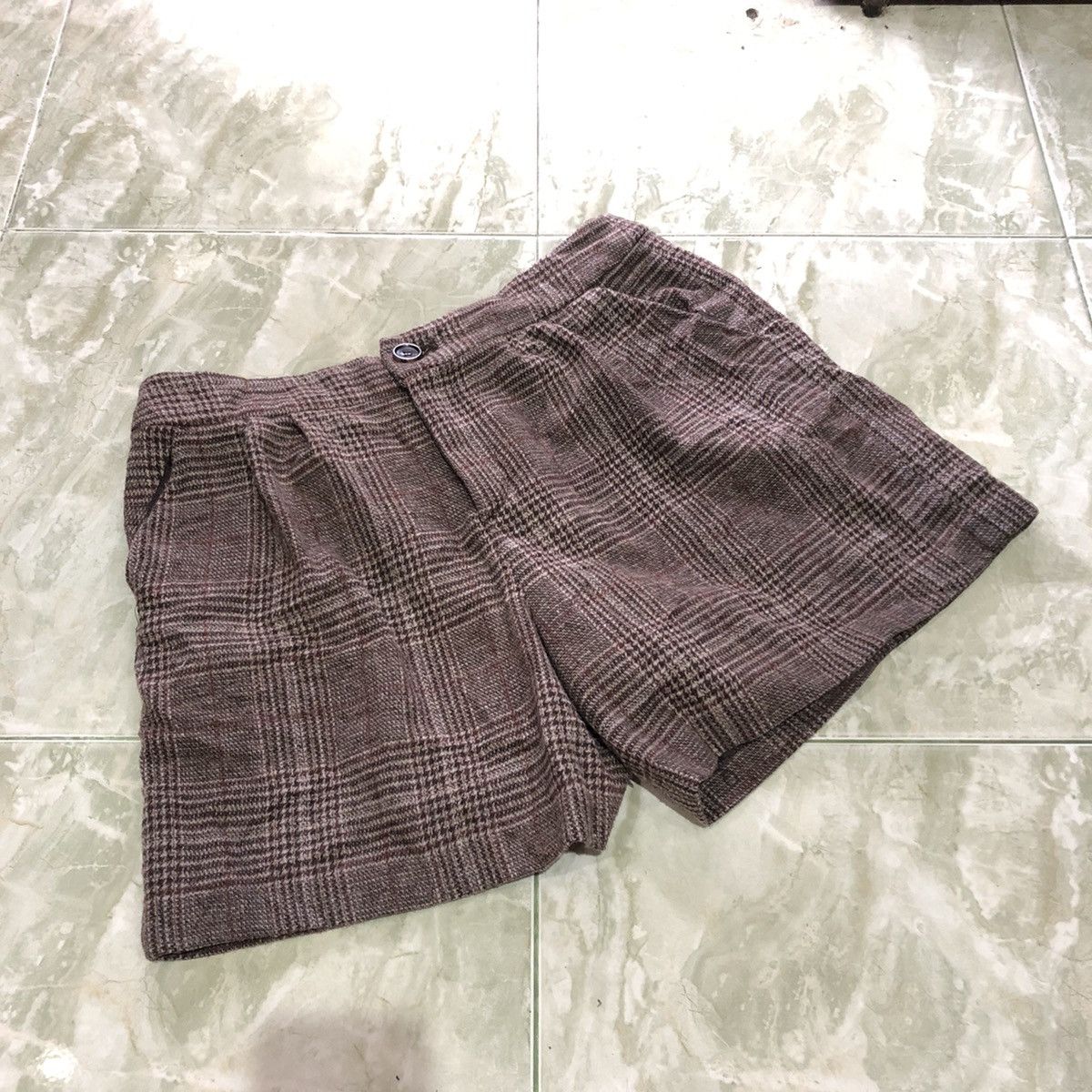 Vintage Japanese Brand Wool Short Pants