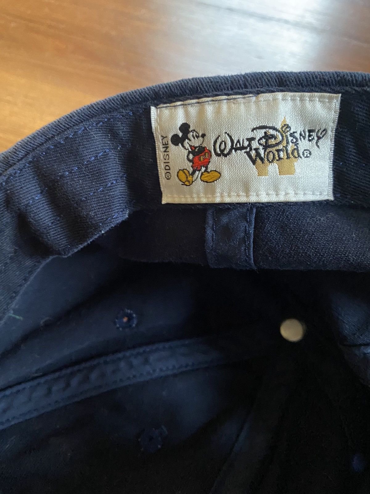 Mickey Mouse Vintage 90's Mickey Mouse Disney World Dad Hat Strapback Size ONE SIZE - 9 Thumbnail