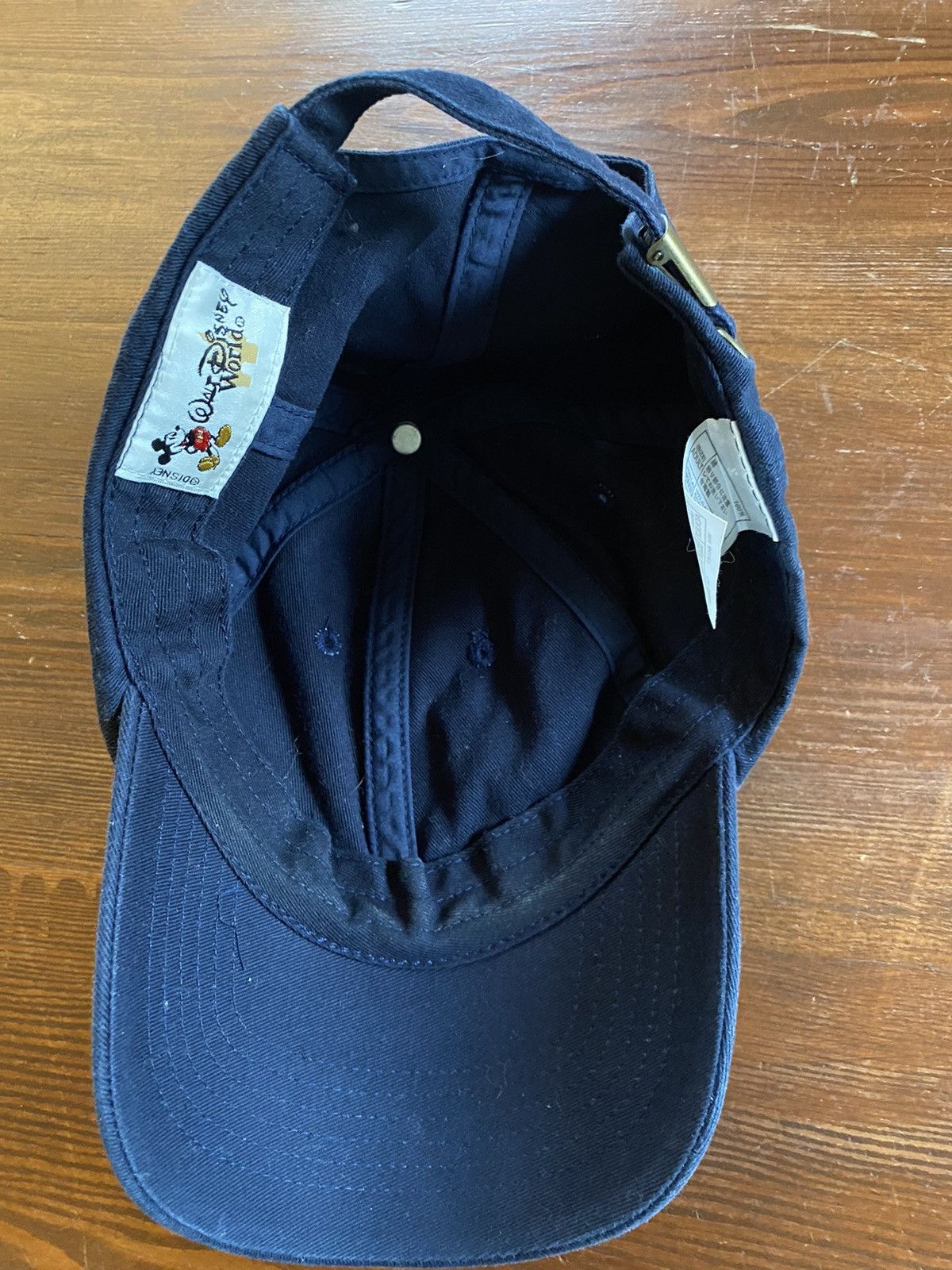 Mickey Mouse Vintage 90's Mickey Mouse Disney World Dad Hat Strapback Size ONE SIZE - 8 Thumbnail