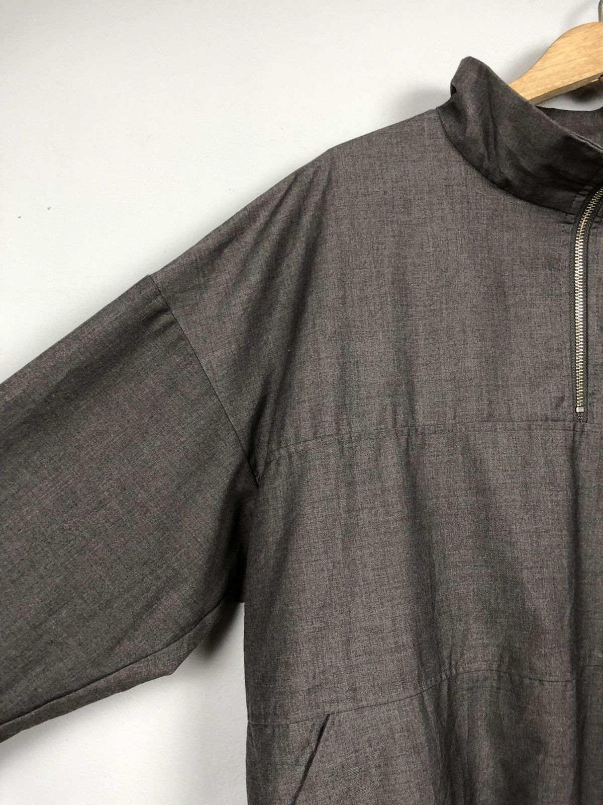 HARE × Japanese Brand Hare Half Zipper Pull Over Oversized Jacket Size US M / EU 48-50 / 2 - 3 Thumbnail