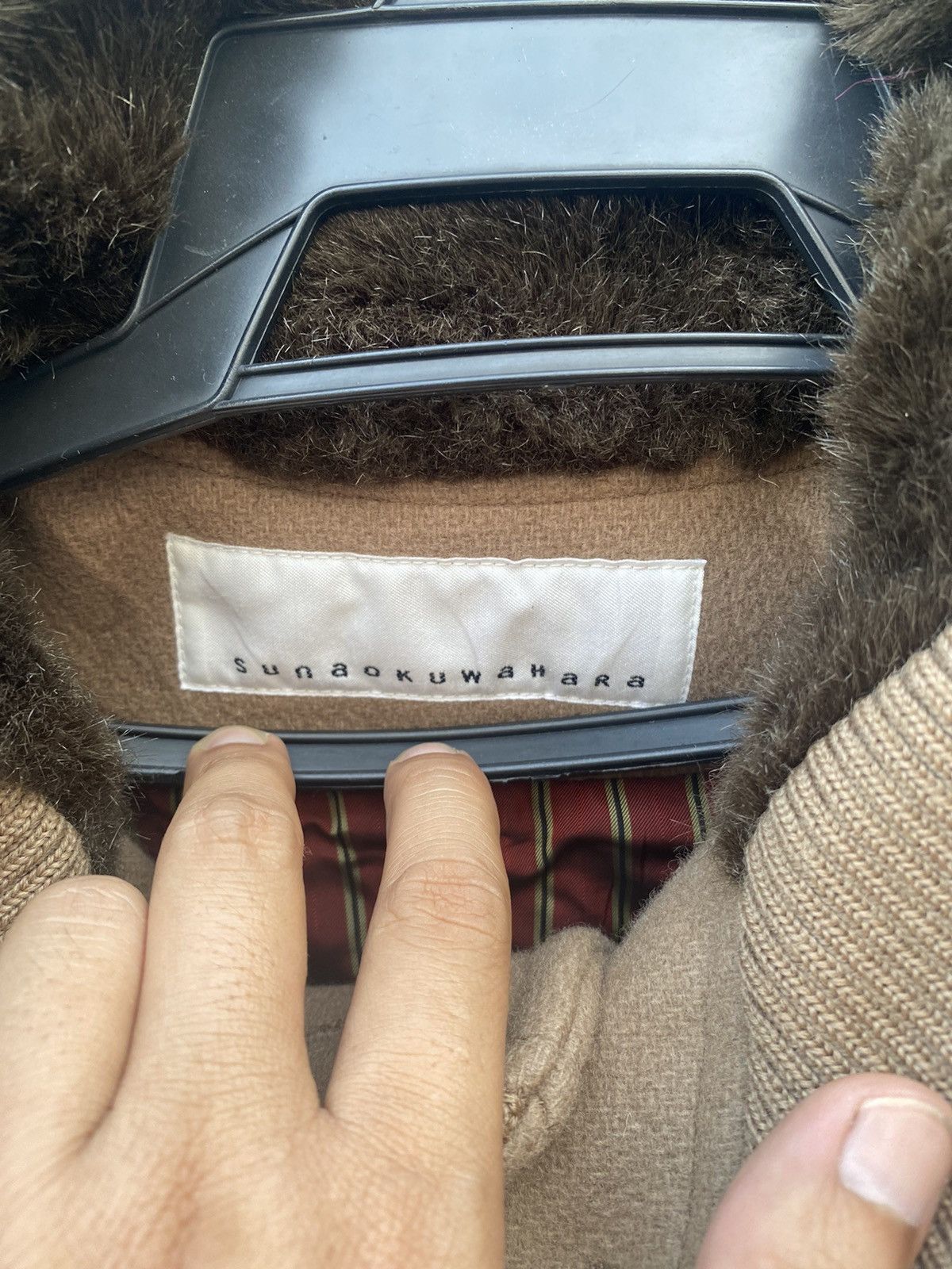 Issey Miyake × Sunao Kuwahara 90s Sunao Kuwahara under label Issey Miyake wool warm coat Size L / US 10 / IT 46 - 6 Thumbnail