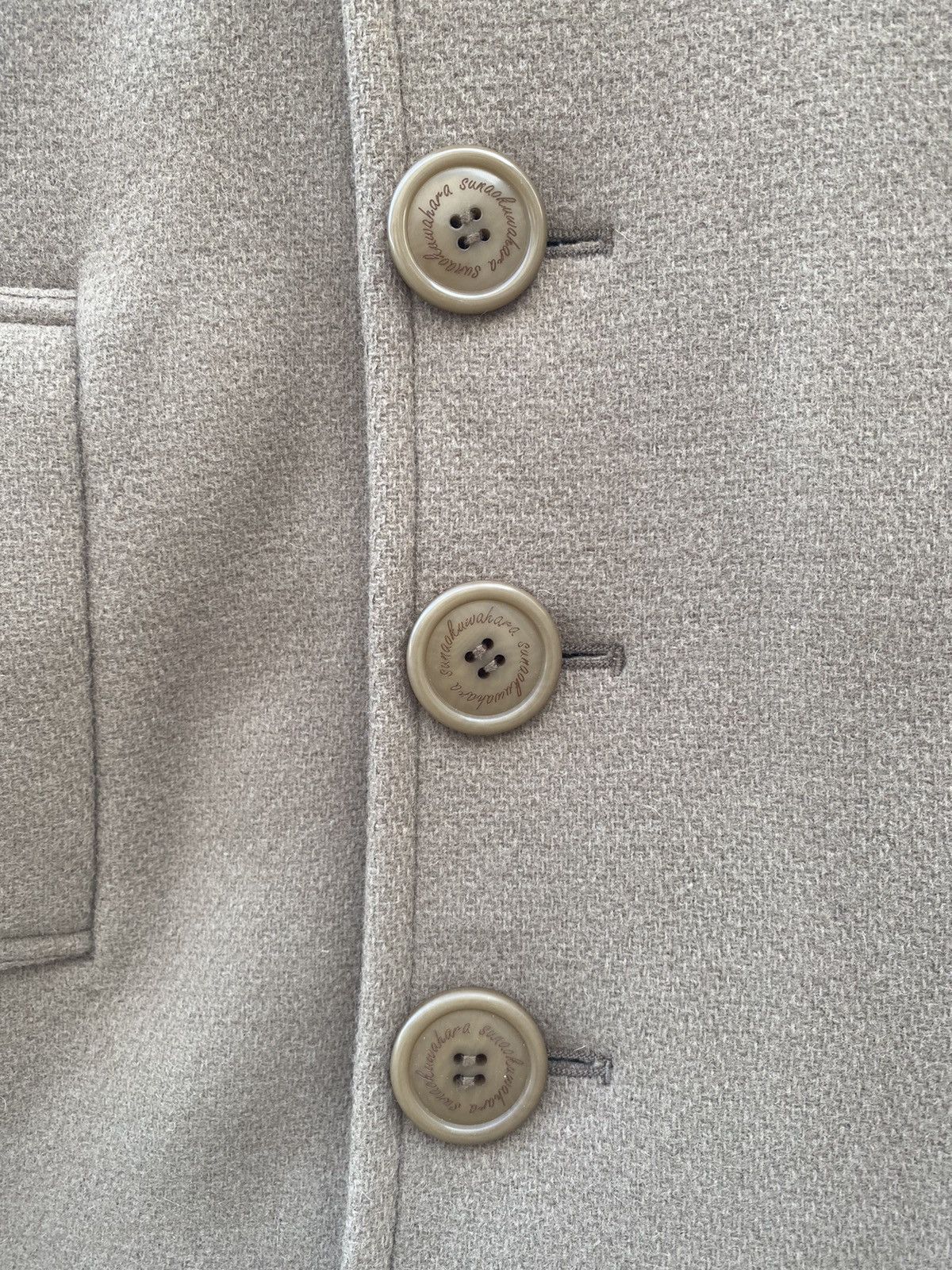Issey Miyake × Sunao Kuwahara 90s Sunao Kuwahara under label Issey Miyake wool warm coat Size L / US 10 / IT 46 - 3 Thumbnail
