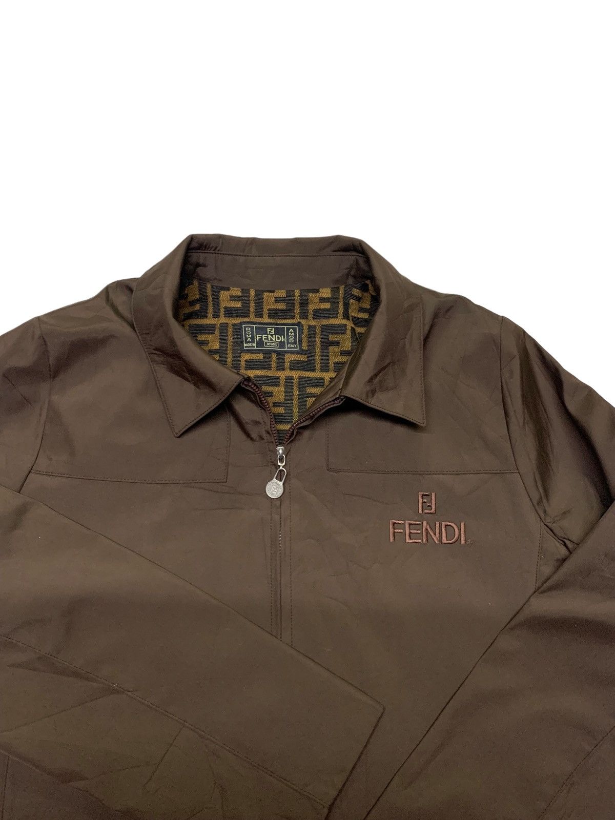 Fendi × Vintage Vintage fendi light jacket (binding offer) Size M / US 6-8 / IT 42-44 - 12 Thumbnail