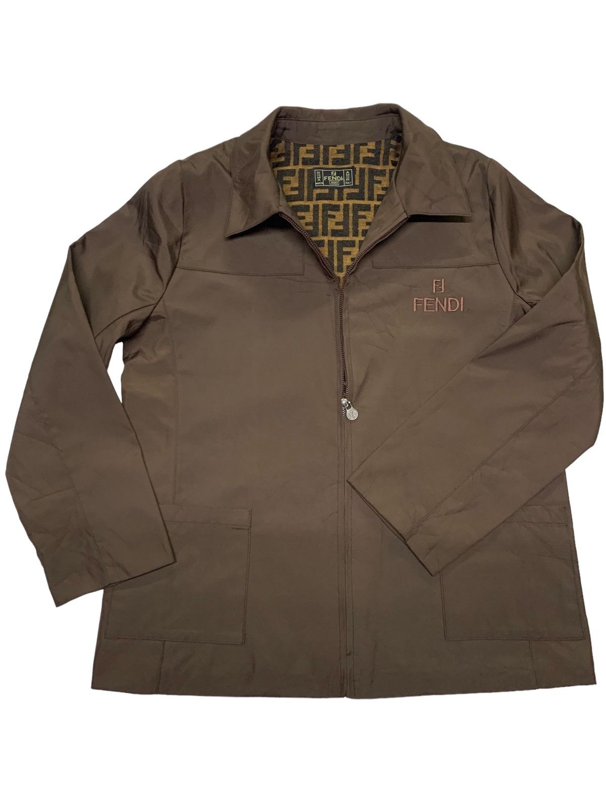 Fendi × Vintage Vintage fendi light jacket (binding offer) Size M / US 6-8 / IT 42-44 - 6 Thumbnail