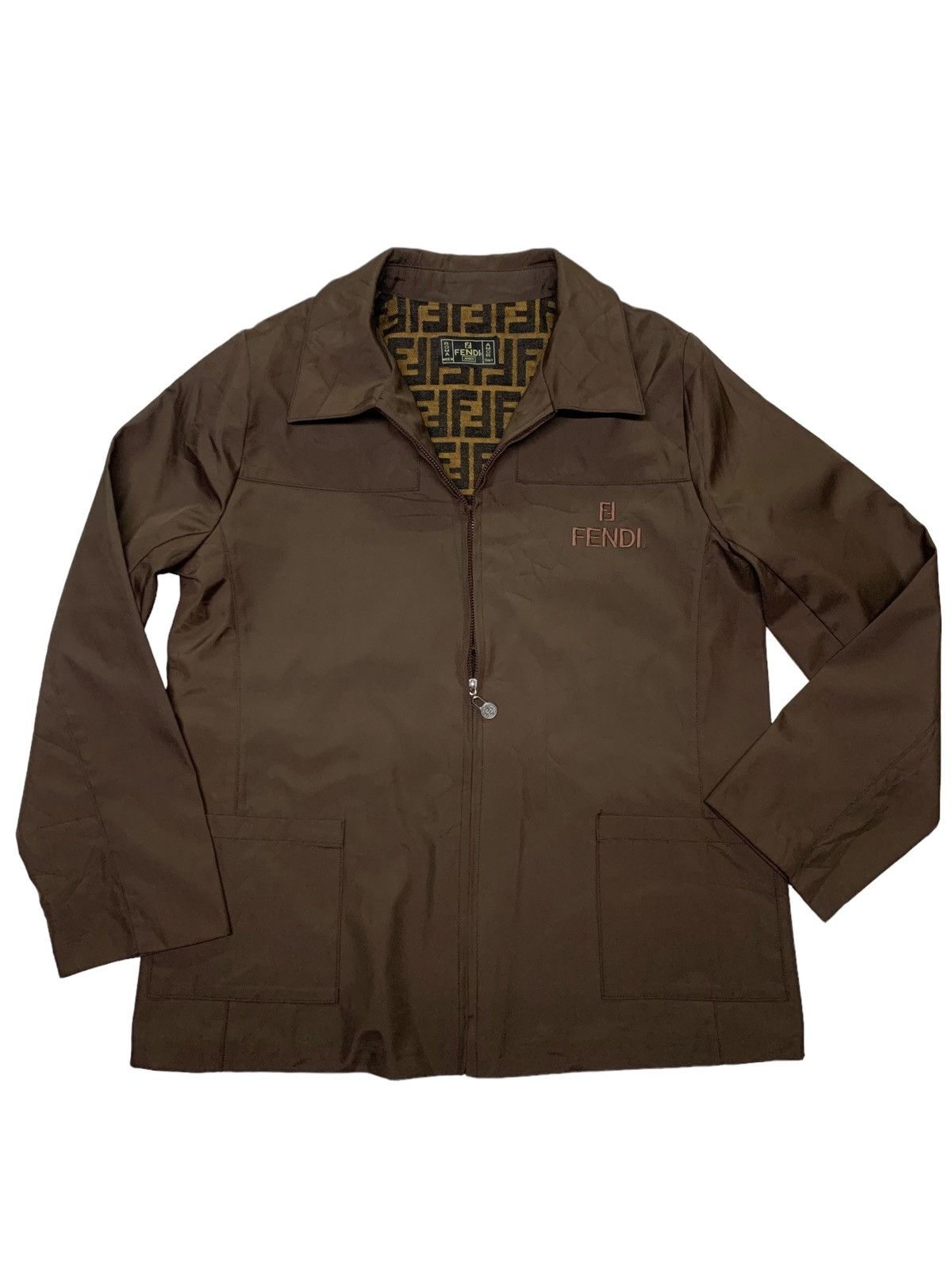Fendi × Vintage Vintage fendi light jacket (binding offer) Size M / US 6-8 / IT 42-44 - 7 Thumbnail