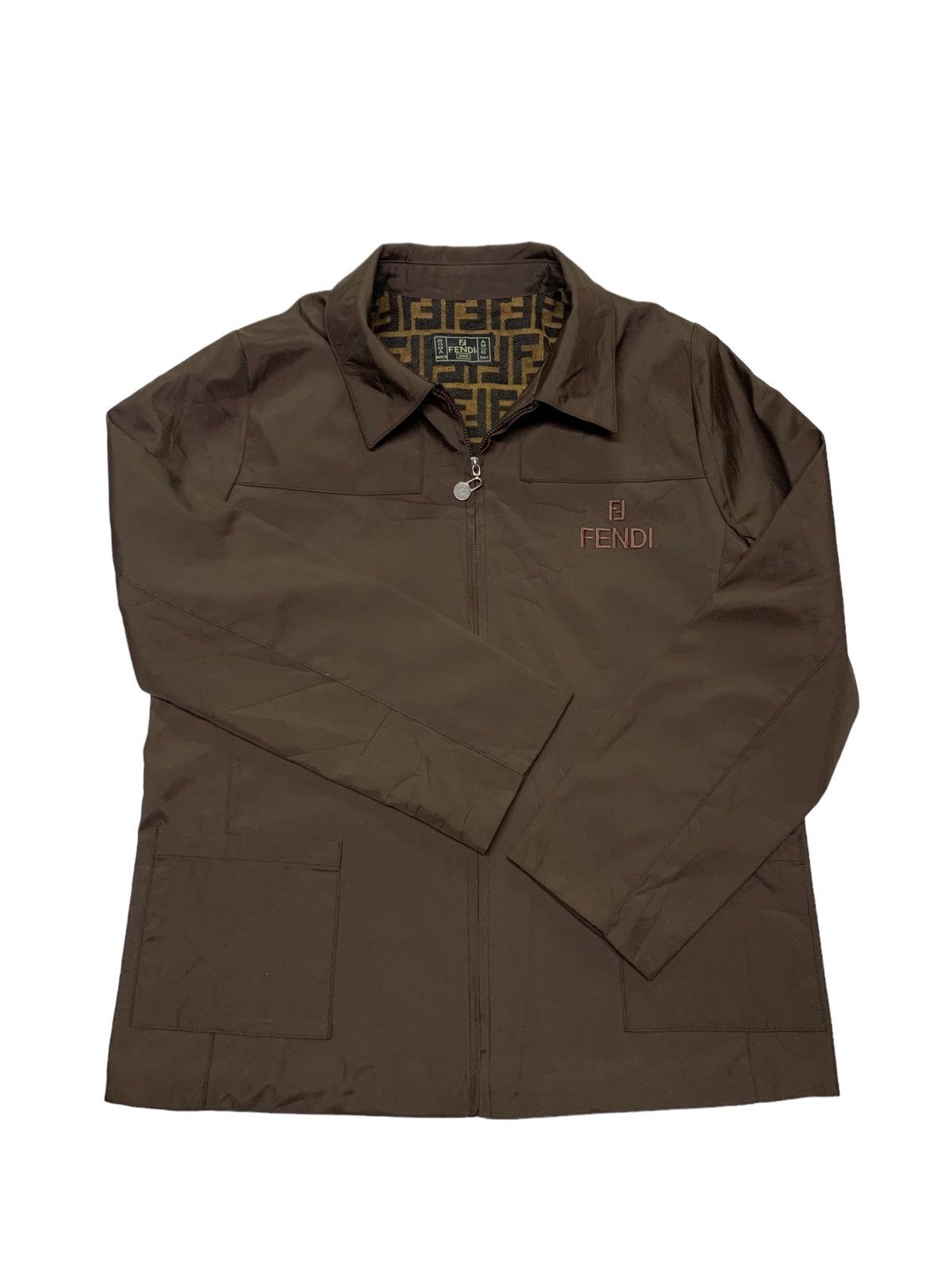 Fendi × Vintage Vintage fendi light jacket (binding offer) Size M / US 6-8 / IT 42-44 - 11 Thumbnail