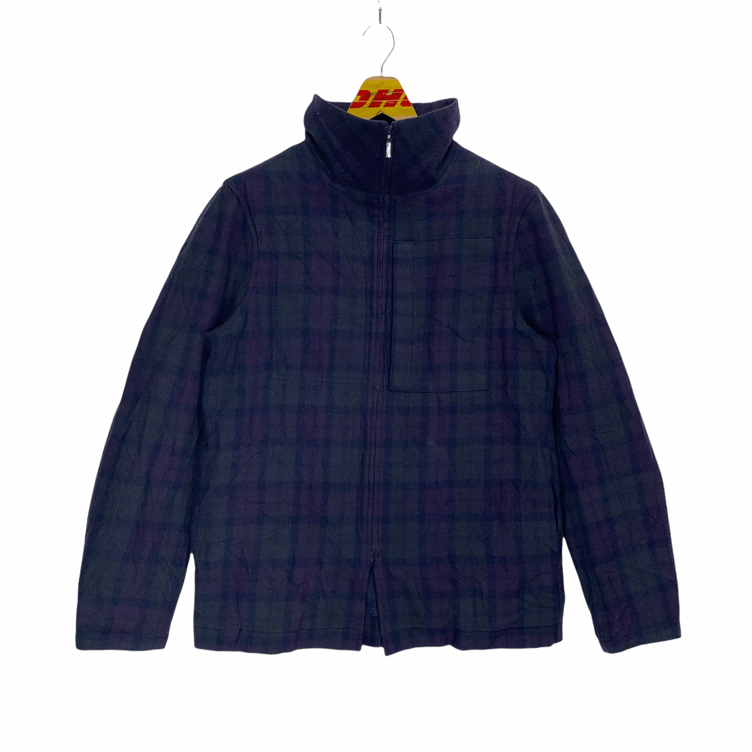 Fendi Vintage 73's FENDI 365 TARTAN WOOL JACKET #3160-102 Size US S / EU 44-46 / 1 - 11 Thumbnail