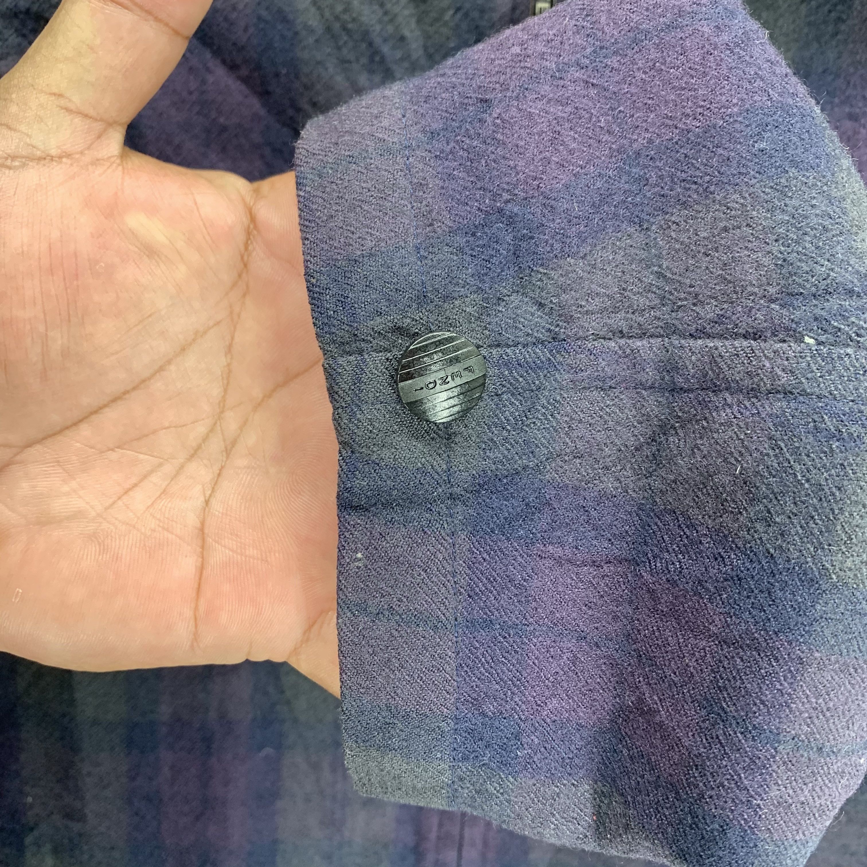 Fendi Vintage 73's FENDI 365 TARTAN WOOL JACKET #3160-102 Size US S / EU 44-46 / 1 - 4 Thumbnail