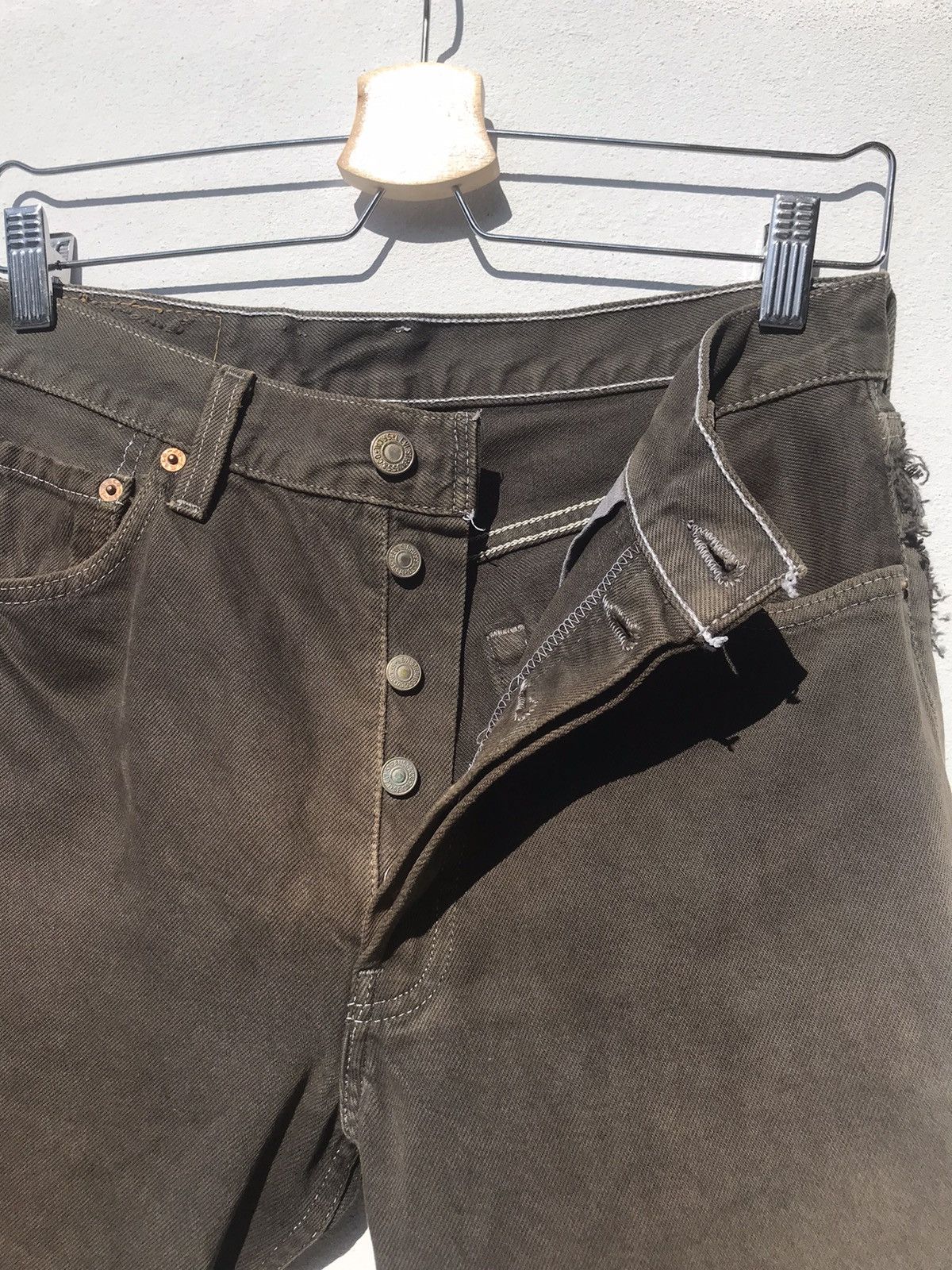 Levi's × Levi's Vintage Clothing × Vintage Vintage Distressed 501 Levis Japan 30x34 Size US 30 / EU 46 - 3 Thumbnail