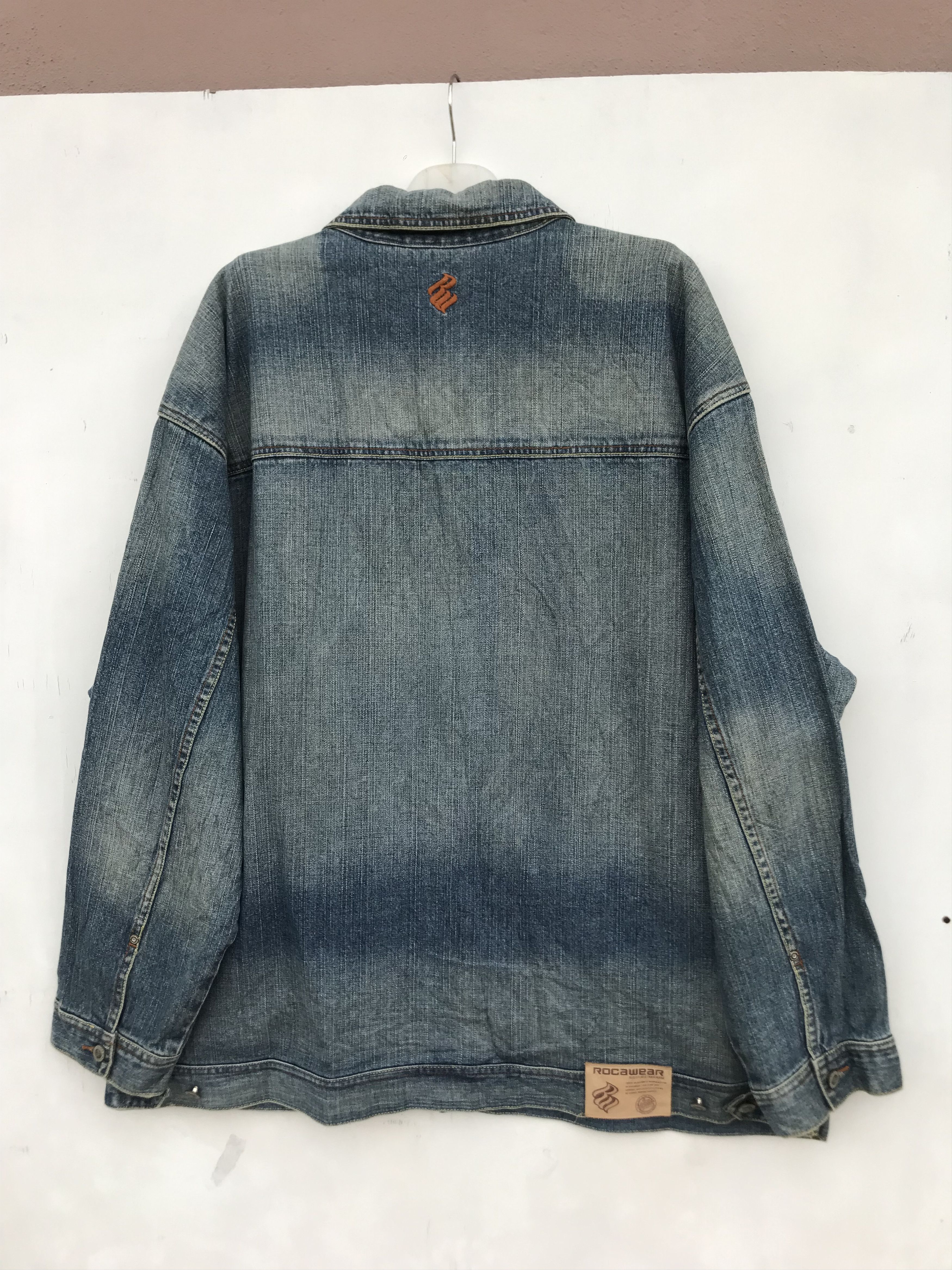 Other STEAL!! ROCA WEAR DENIM JACKET Size US XXL / EU 58 / 5 - 6 Thumbnail