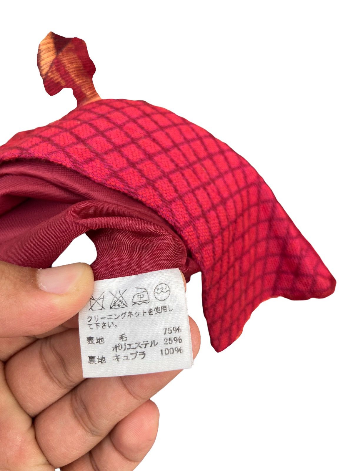 Issey Miyake Issey Miyake Autumn Winter 2014 Patchwork Jacquard Coat Size US M / EU 48-50 / 2 - 11 Thumbnail