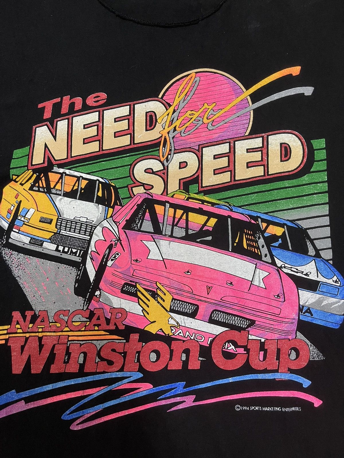 NASCAR Vintage Nascar Need Speed Winston Cup c1994 Size US L / EU 52-54 / 3 - 5 Thumbnail