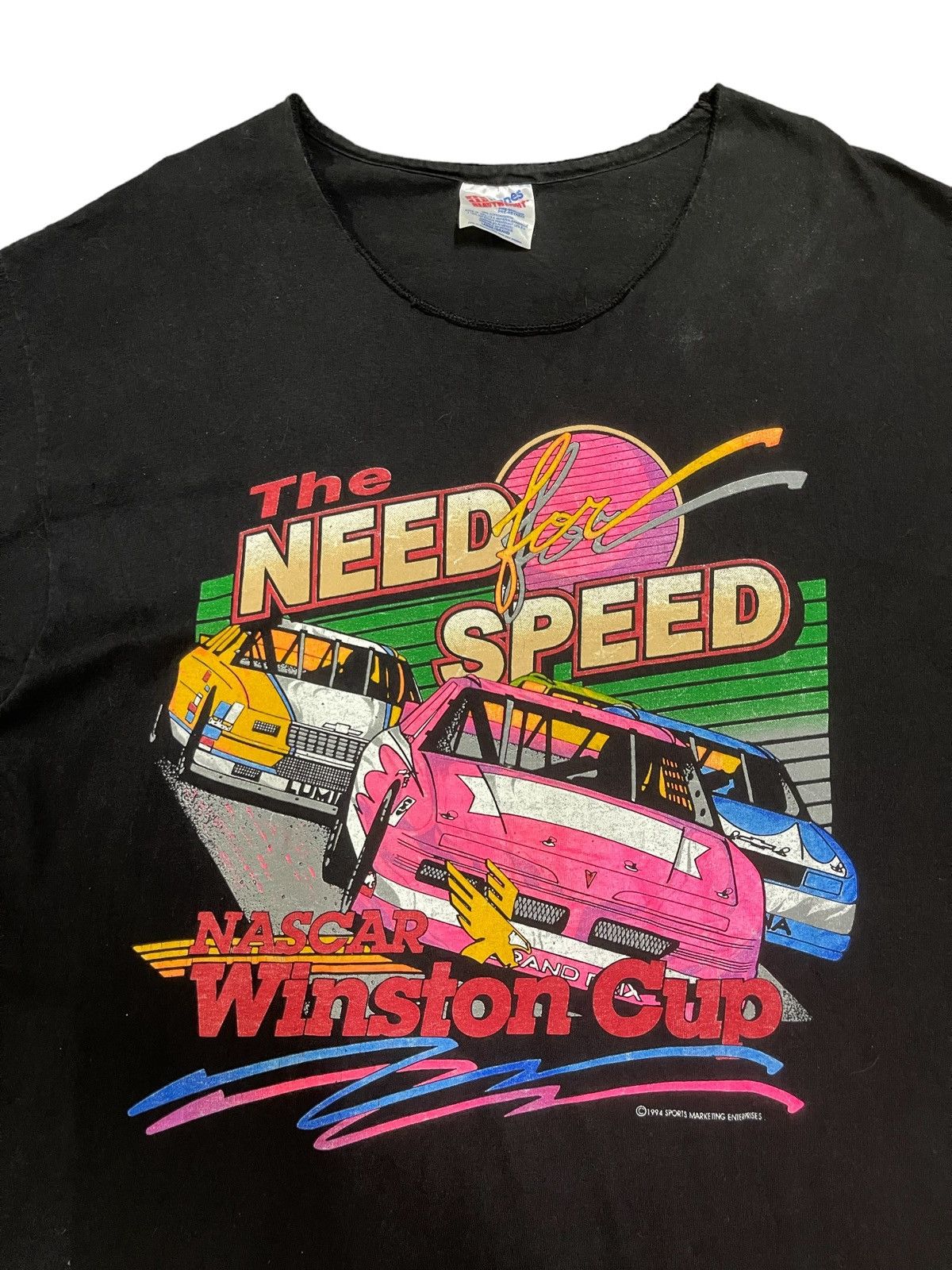 NASCAR Vintage Nascar Need Speed Winston Cup c1994 Size US L / EU 52-54 / 3 - 3 Thumbnail