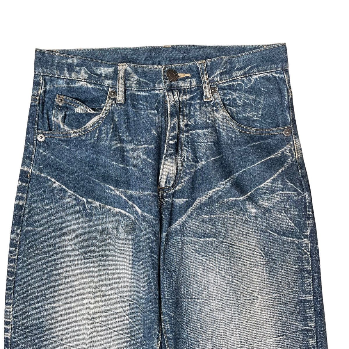 Hysteric Glamour × Japanese Brand Japanase Unbrand Denim Flare Jeans 30 Size 30" / US 8 / IT 44 - 2 Thumbnail