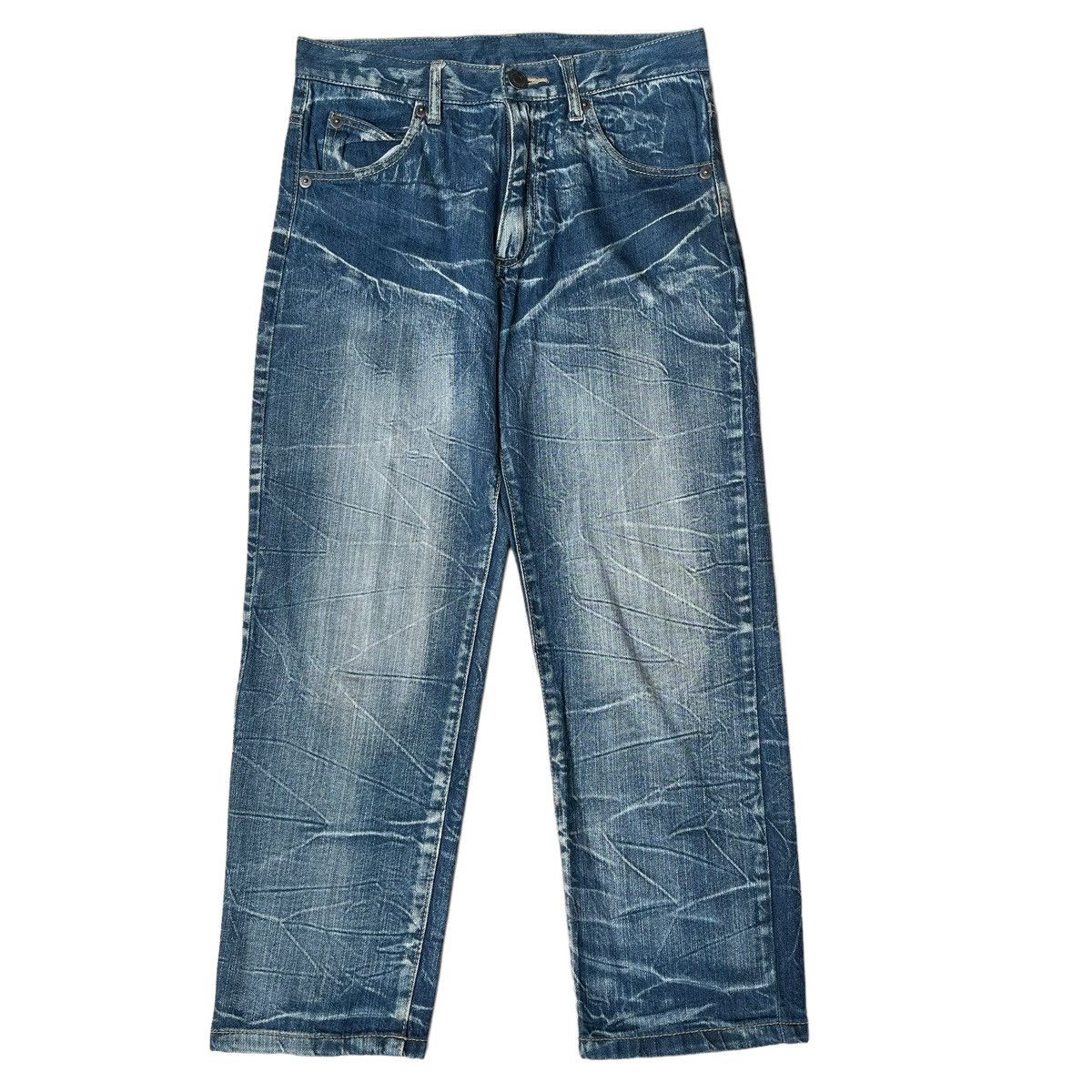 Hysteric Glamour × Japanese Brand Japanase Unbrand Denim Flare Jeans 30 Size 30" / US 8 / IT 44 - 1 Thumbnail