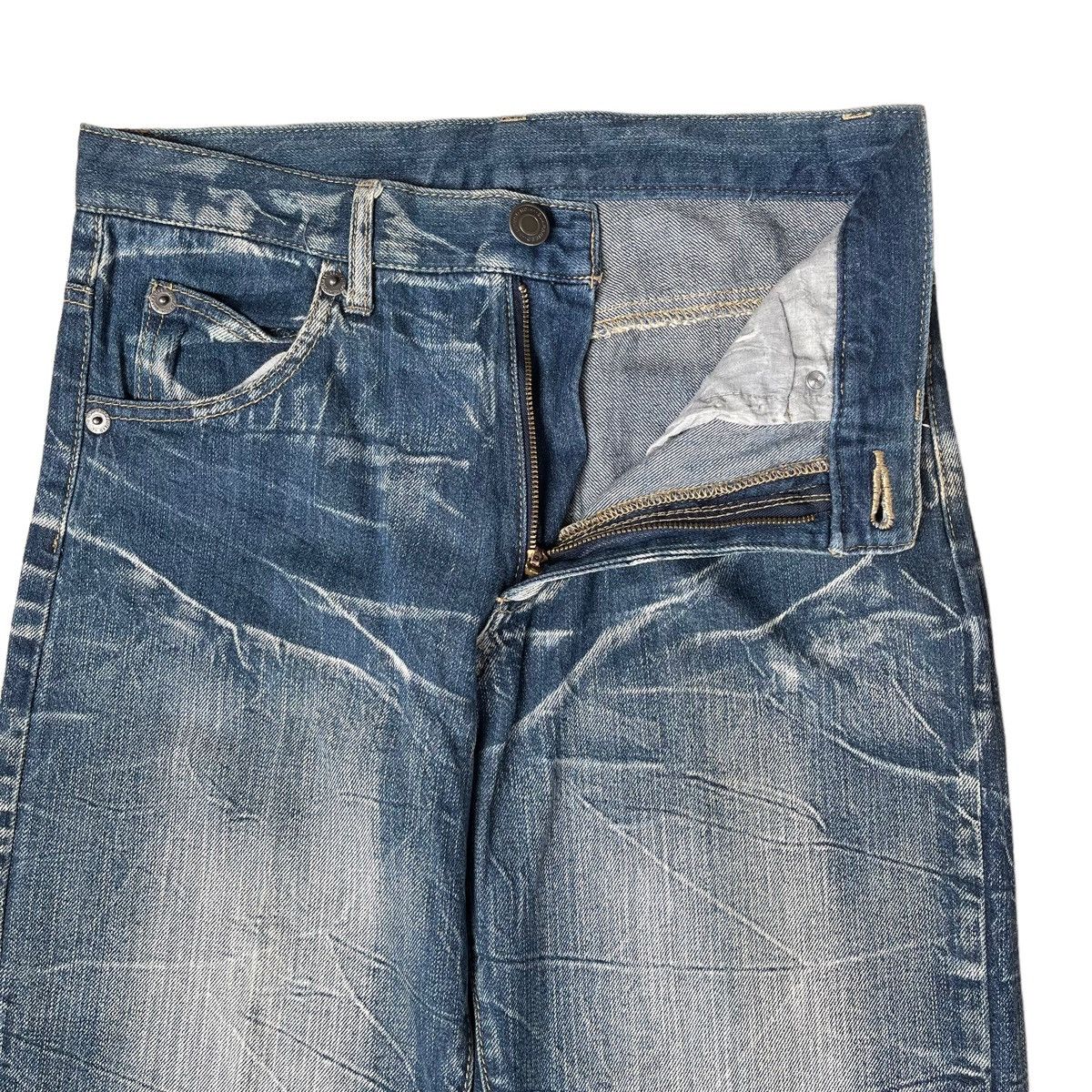 Hysteric Glamour × Japanese Brand Japanase Unbrand Denim Flare Jeans 30 Size 30" / US 8 / IT 44 - 4 Thumbnail