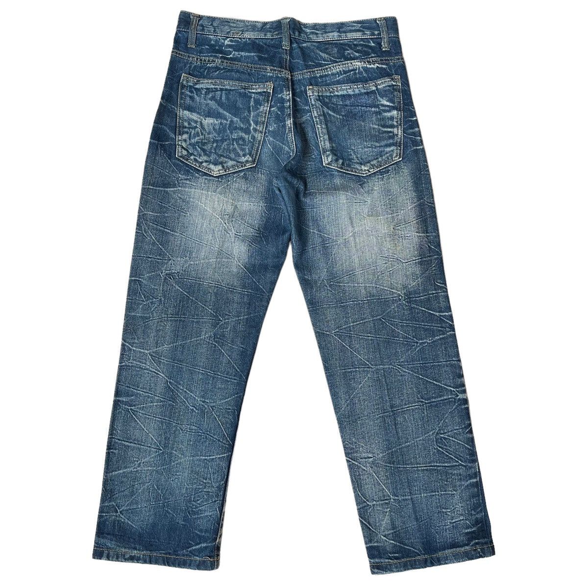 Hysteric Glamour × Japanese Brand Japanase Unbrand Denim Flare Jeans 30 Size 30" / US 8 / IT 44 - 6 Thumbnail