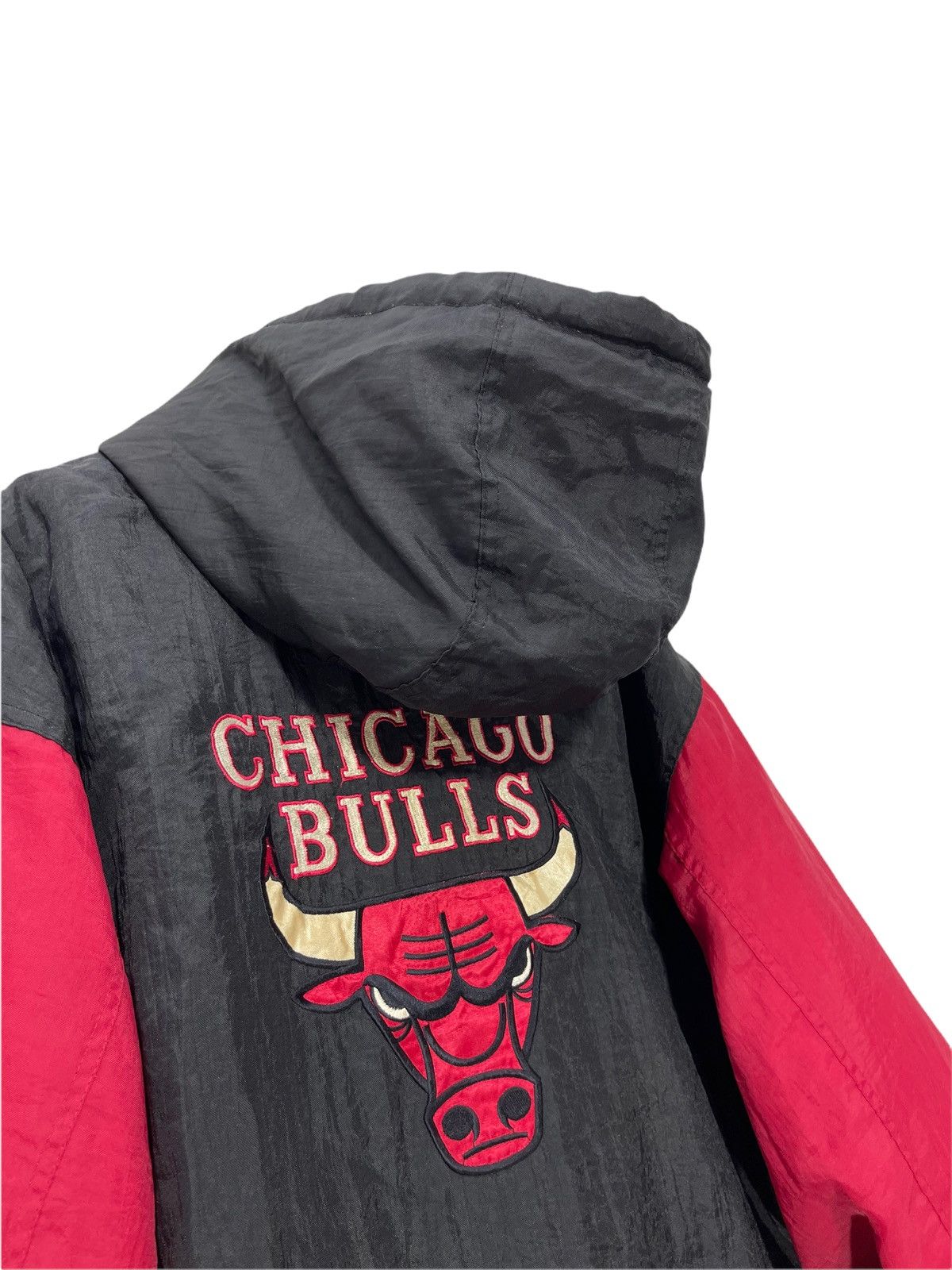 NBA × Vintage Chicago Bull Reversible Jacket Padded 7🟩 Size US XL / EU 56 / 4 - 2 Thumbnail