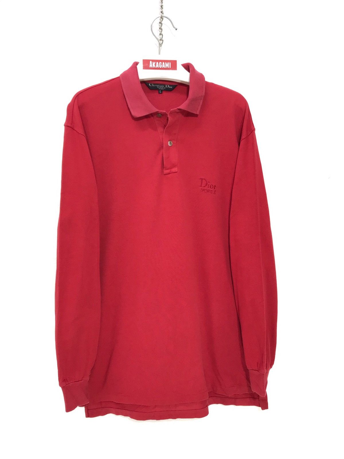 Christian Dior Monsieur Vtg Christian Dior Sport Polo Shirt 28🟩 Size US L / EU 52-54 / 3 - 2 Thumbnail