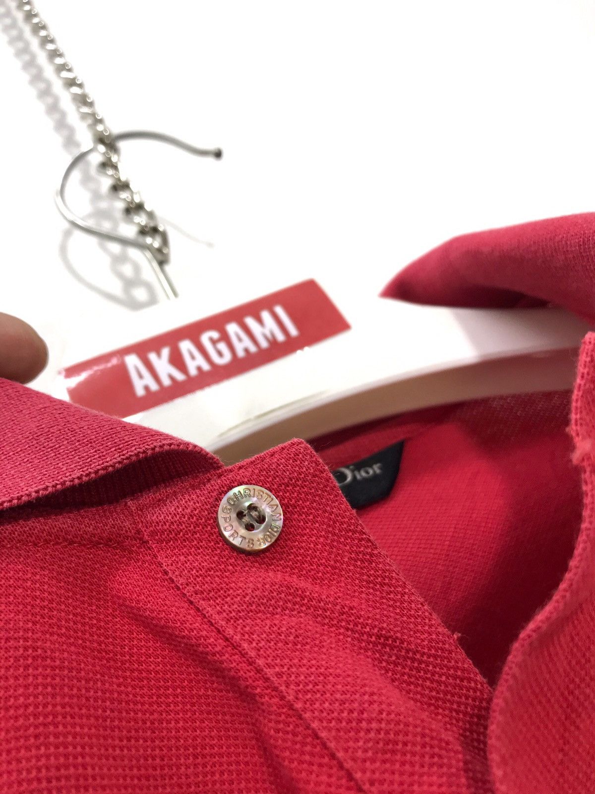 Christian Dior Monsieur Vtg Christian Dior Sport Polo Shirt 28🟩 Size US L / EU 52-54 / 3 - 3 Thumbnail