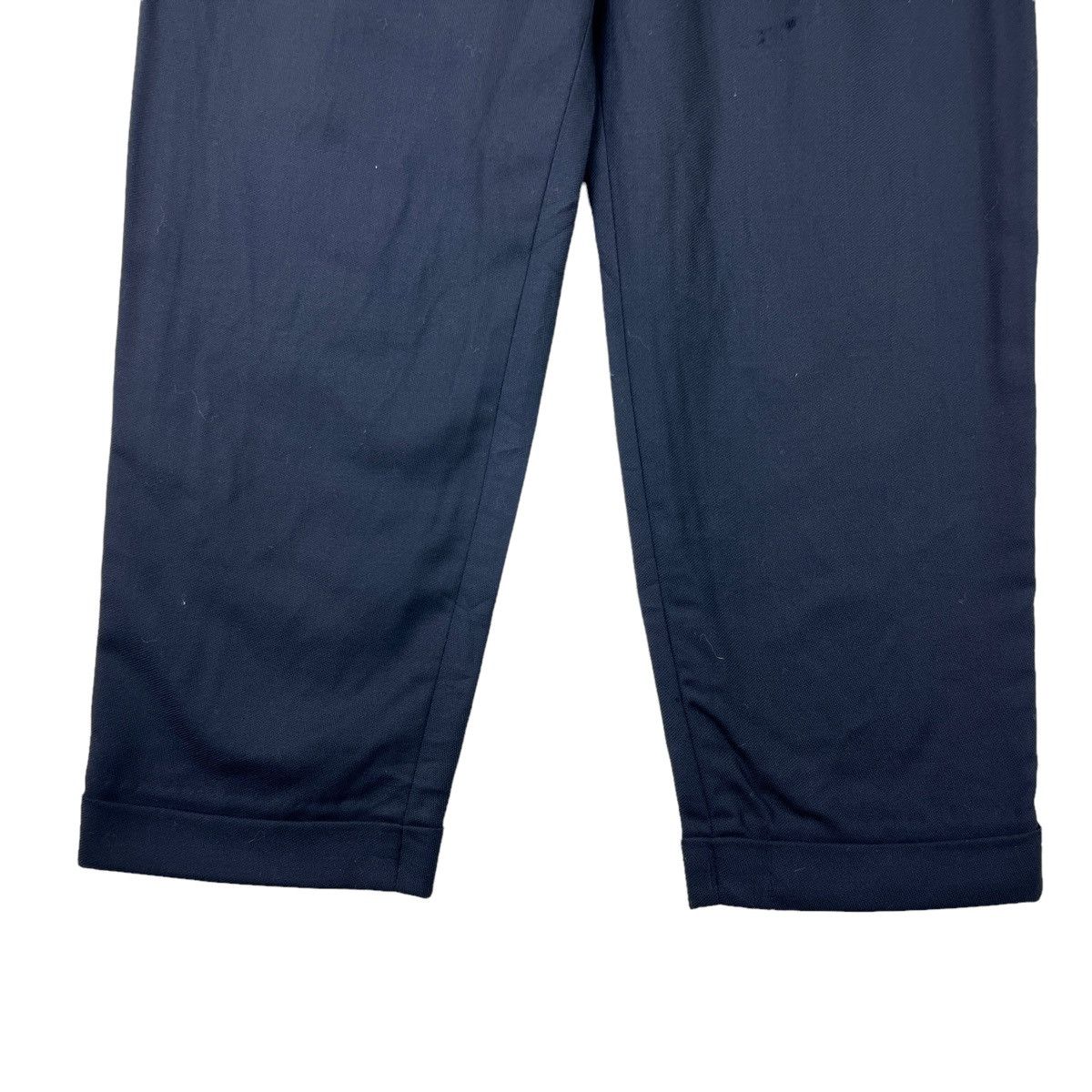 Dior Vintage Christian Dior Pleated Navy Wool Trousers L 90s Size 28" / US 6 / IT 42 - 5 Thumbnail