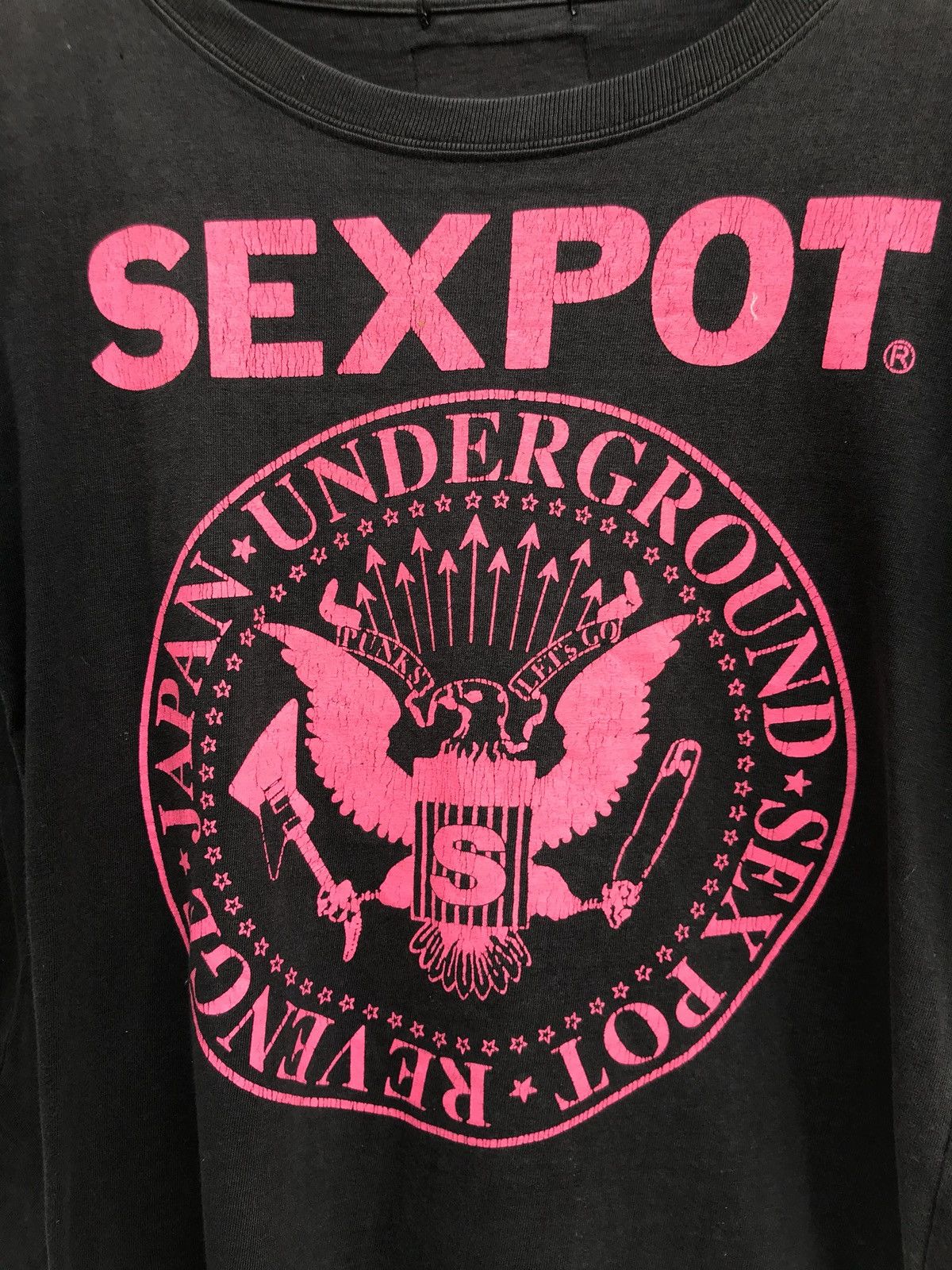 Japanese Brand Japanese Brand Sex Pot Revenge Punk Ramones Logo LS Shirts Size US XS / EU 42 / 0 - 3 Thumbnail