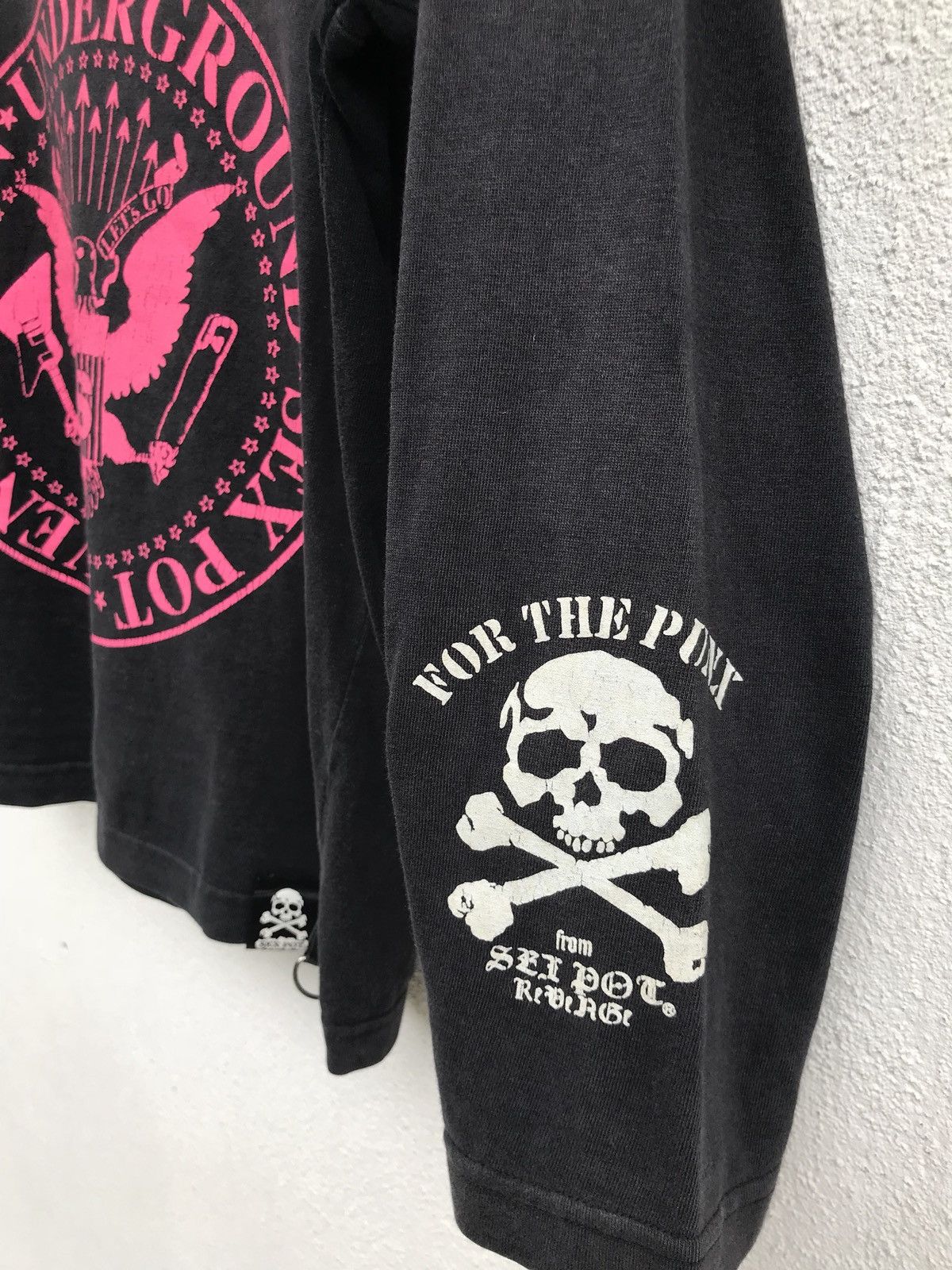 Japanese Brand Japanese Brand Sex Pot Revenge Punk Ramones Logo LS Shirts Size US XS / EU 42 / 0 - 1 Thumbnail