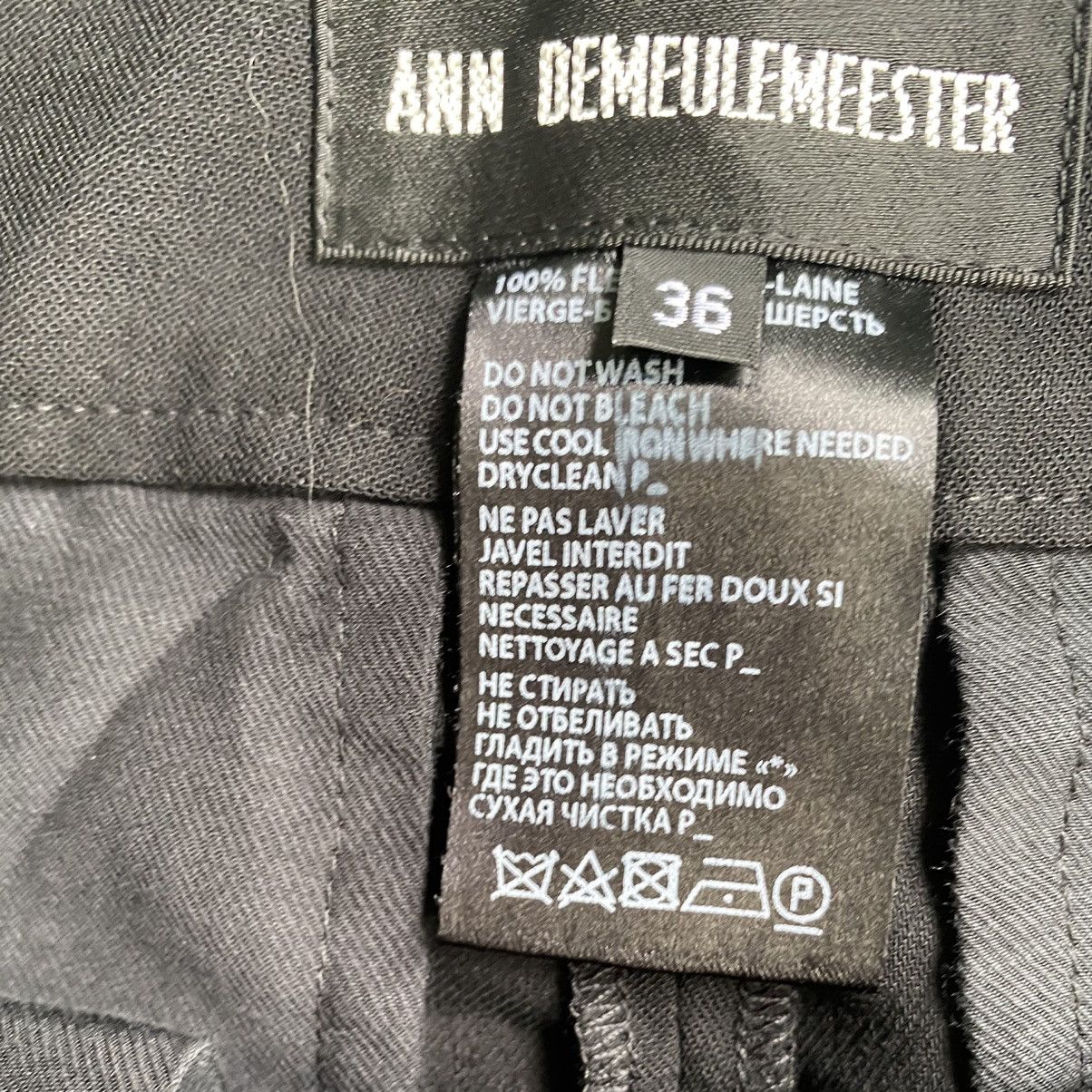 Ann Demeulemeester Bondage Cropped Trousers Size 30" / US 8 / IT 44 - 5 Thumbnail