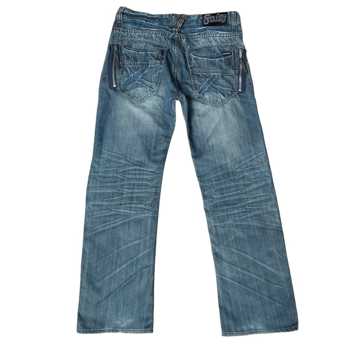 Dsquared2 FLARED🔥DISTRESSED DSQUARED2 DENIM PANTS Size US 34 / EU 50 - 7 Thumbnail