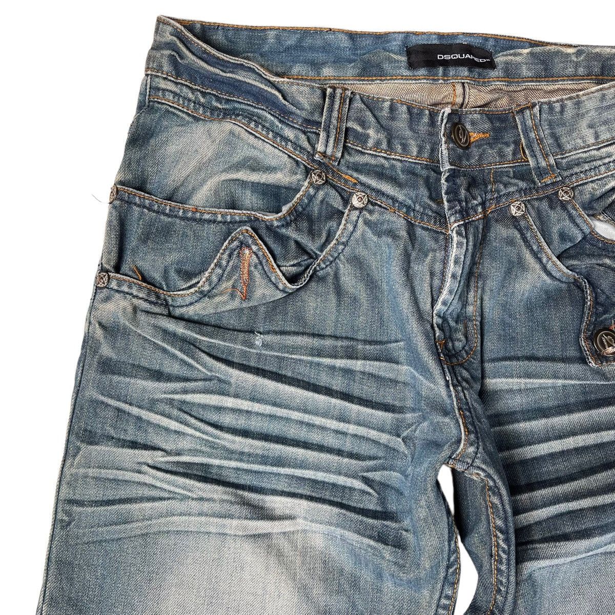 Dsquared2 FLARED🔥DISTRESSED DSQUARED2 DENIM PANTS Size US 34 / EU 50 - 4 Thumbnail