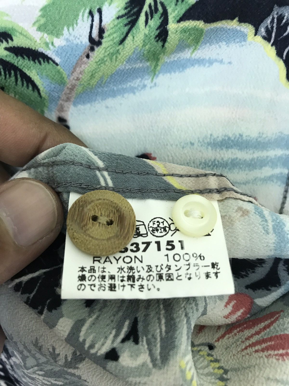 Sun Surf 🌴Sun Surf 100% Rayon Crepe Kimono Beach Hawaiian Shirt Size US M / EU 48-50 / 2 - 10 Thumbnail