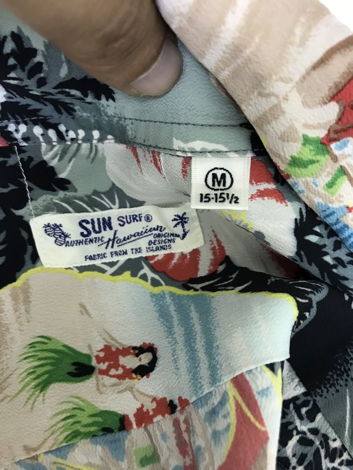 Sun Surf 🌴Sun Surf 100% Rayon Crepe Kimono Beach Hawaiian Shirt Size US M / EU 48-50 / 2 - 9 Thumbnail