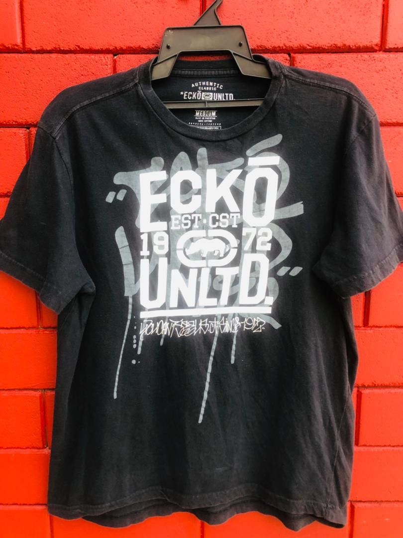 Ecko Unltd. × Vintage Vintage Ecko Hip Hop Designer Fashion Style Shirt Size US M / EU 48-50 / 2 - 1 Thumbnail