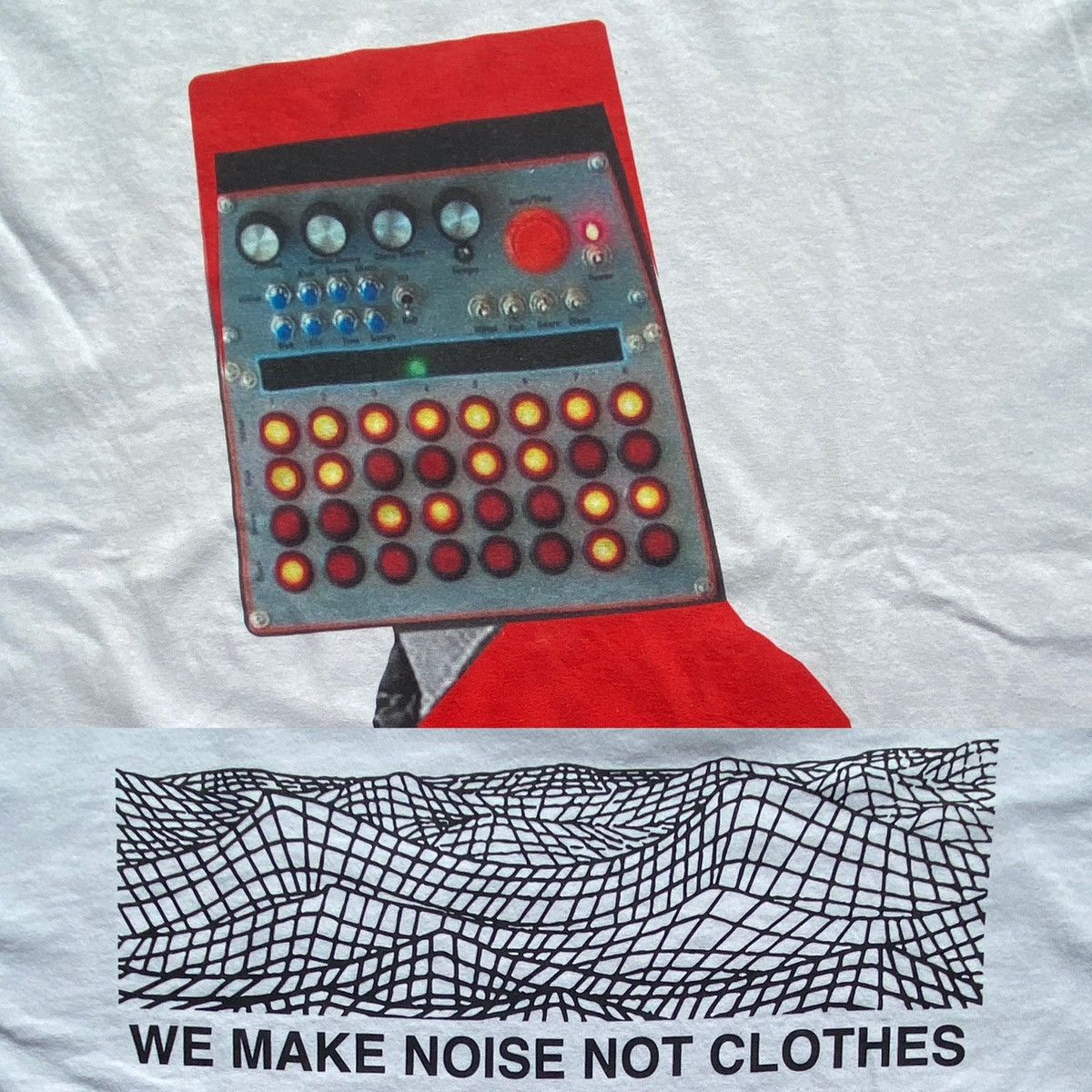 image of Undercover Graphic Longsleeve in White, Men's (Size Large)