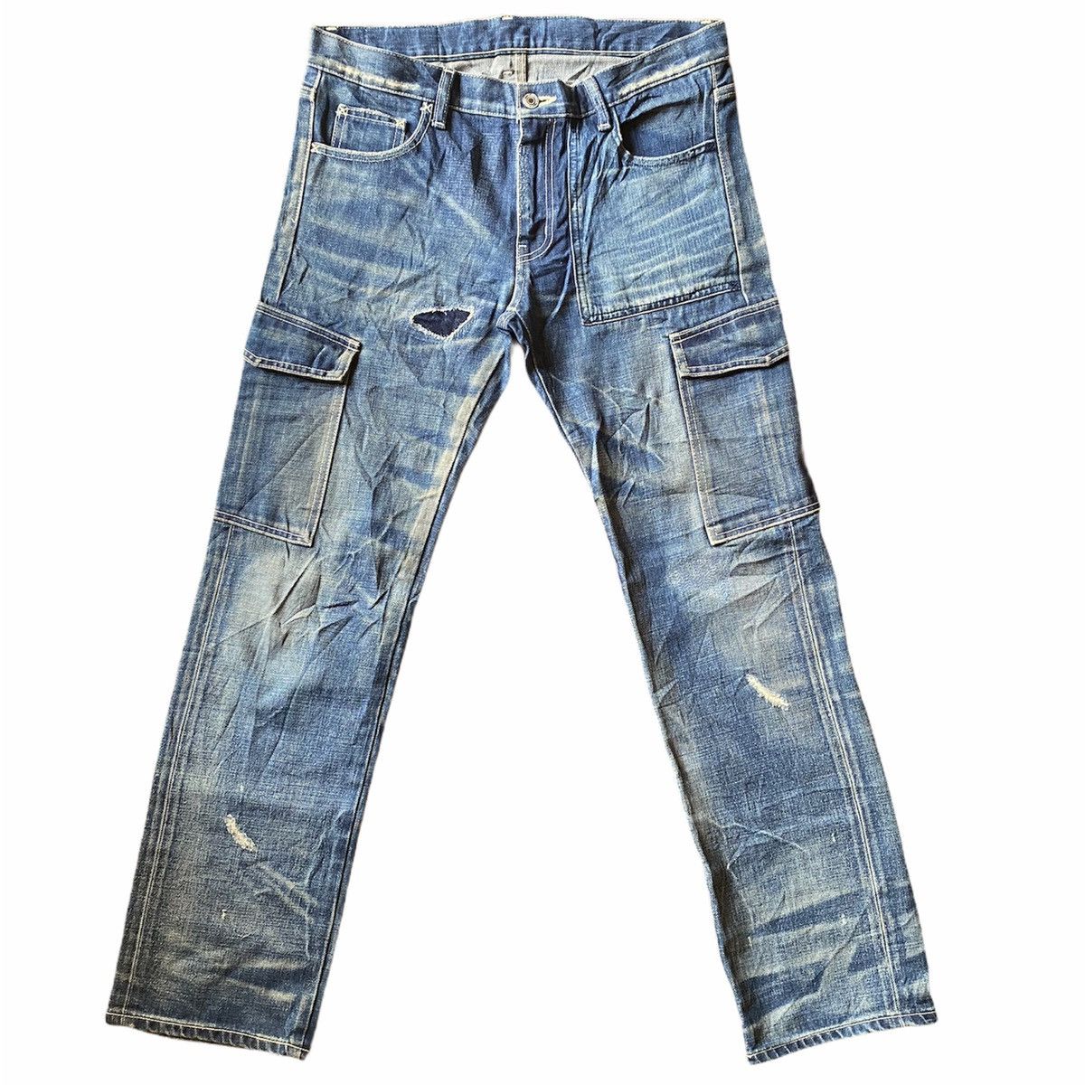 Image of Neighborhood Cargo Sp Narrow Straight Savage Level 4 in Blue, Men's (Size 33)