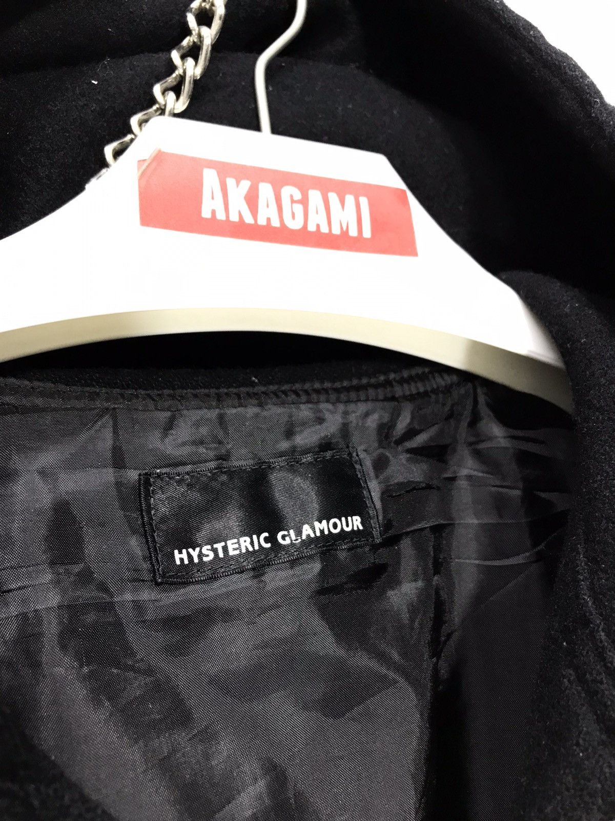 Hysteric Glamour ⚡Rare 90s Hysteric Glamour Varsity Jacket Wool Loose 3🟩2 Size US L / EU 52-54 / 3 - 7 Thumbnail