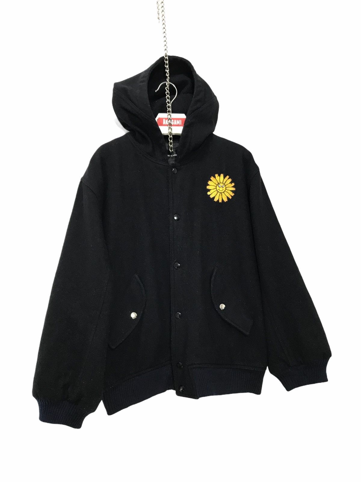 Hysteric Glamour ⚡Rare 90s Hysteric Glamour Varsity Jacket Wool Loose 3🟩2 Size US L / EU 52-54 / 3 - 4 Thumbnail