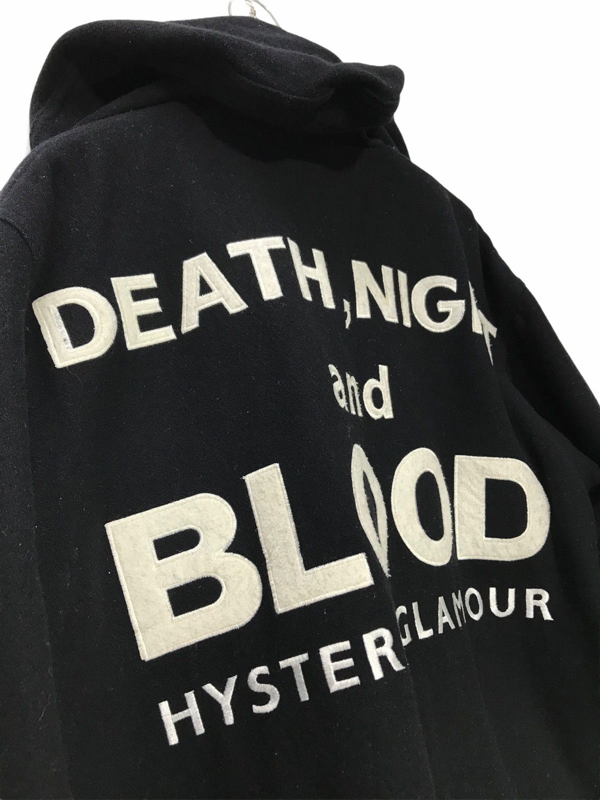 Hysteric Glamour ⚡Rare 90s Hysteric Glamour Varsity Jacket Wool Loose 3🟩2 Size US L / EU 52-54 / 3 - 2 Thumbnail