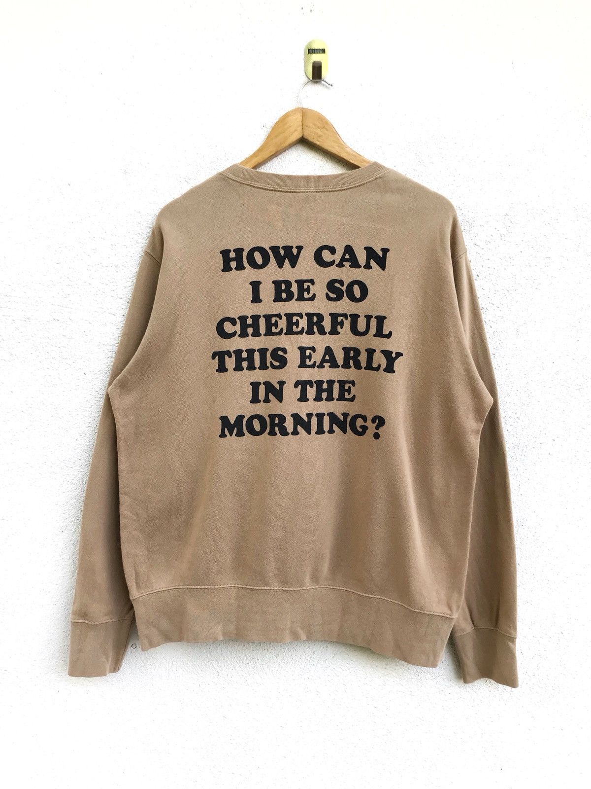 Peanuts × Uniqlo Vintage Snoppy Spell Out Logo Crewneck Sweatshirt Size US L / EU 52-54 / 3 - 2 Thumbnail