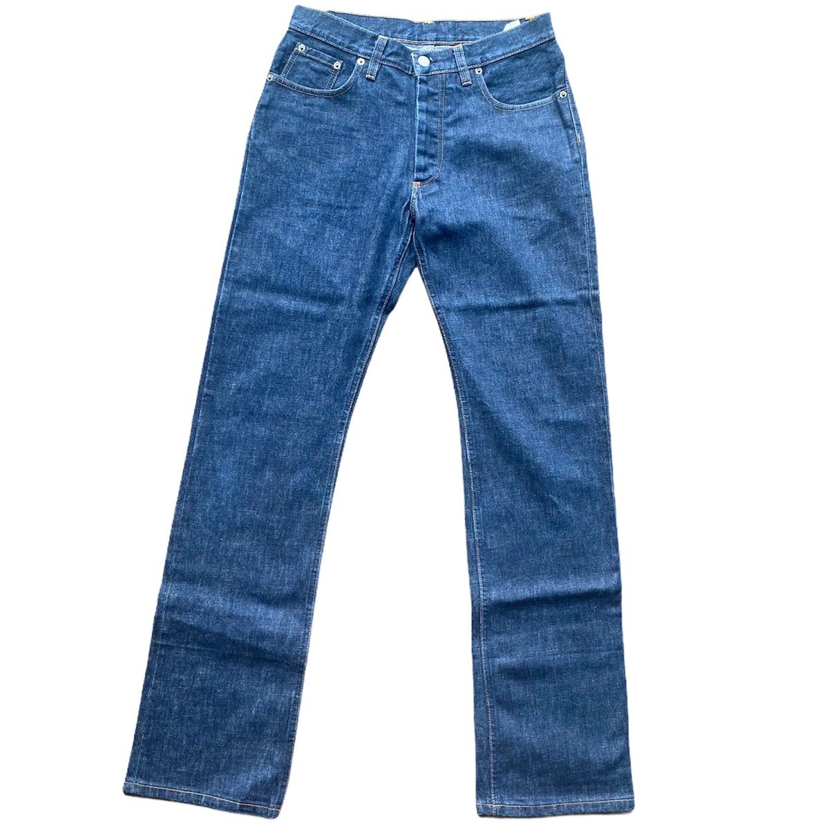 Pre-owned Helmut Lang Archive 1998 Raw Denim Jeans In Raw Demin