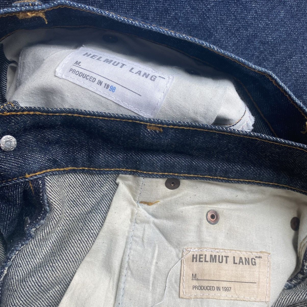 Helmut Lang Helmut Lang Archive 1998 Raw Denim Jeans Size US 29 - 7 Thumbnail