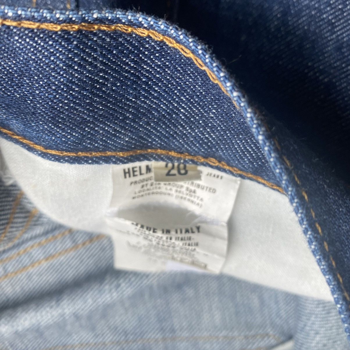 Helmut Lang Helmut Lang Archive 1998 Raw Denim Jeans Size US 29 - 3 Thumbnail