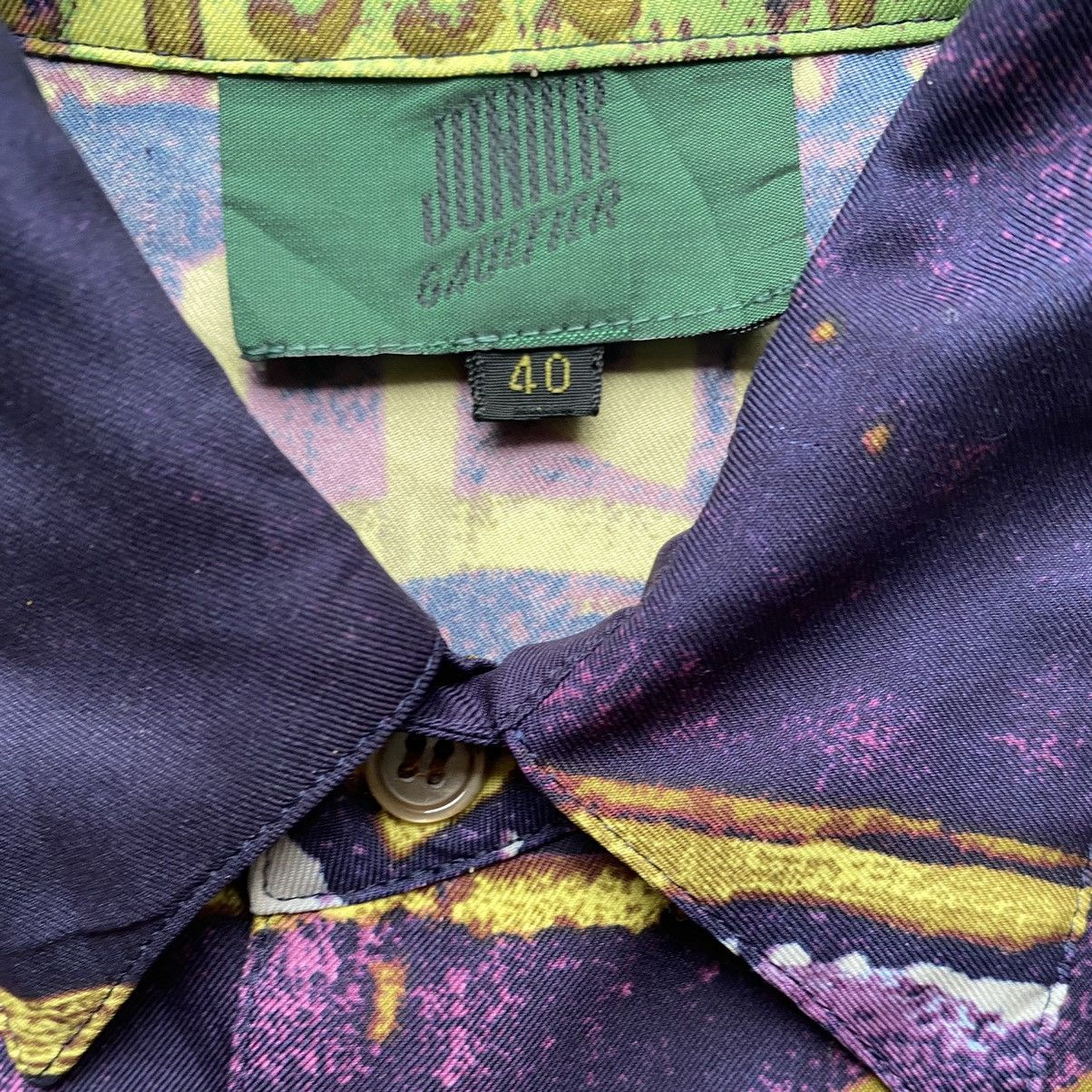 Jean Paul Gaultier JPG 1990 Satin Shirt Size US S / EU 44-46 / 1 - 4 Thumbnail