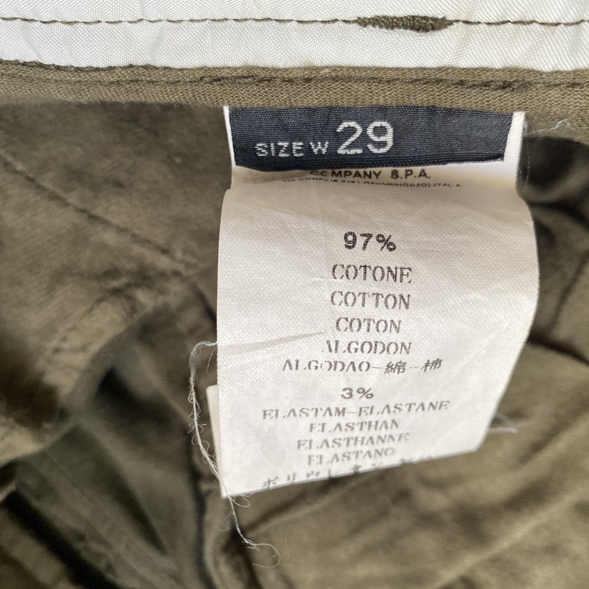 Stone Island AW10 Stone Island Stretch Cargo Pants Size US 29 - 7 Thumbnail